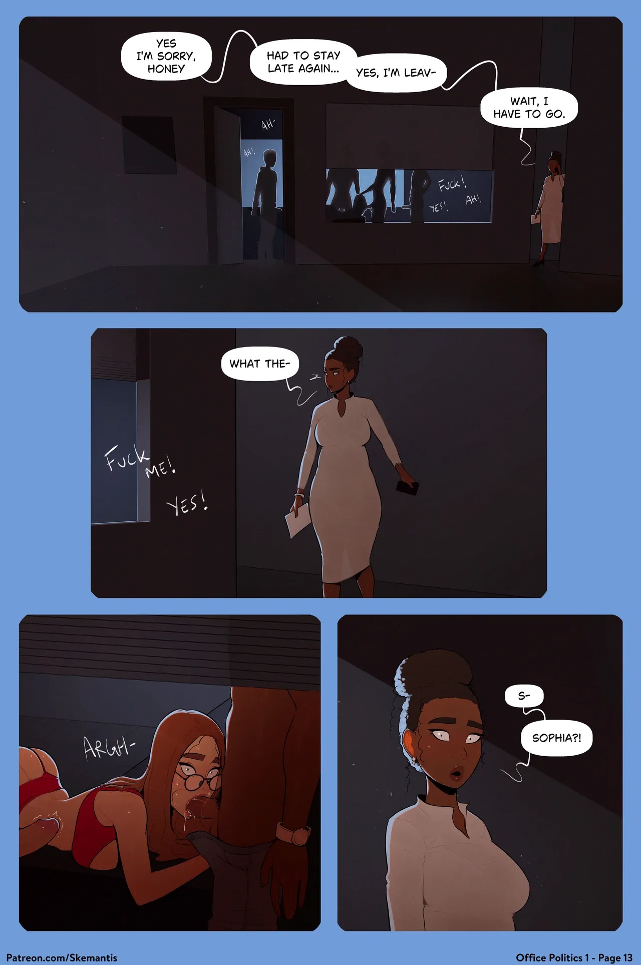 Office Politics By Skemantis Porn Comics english 13