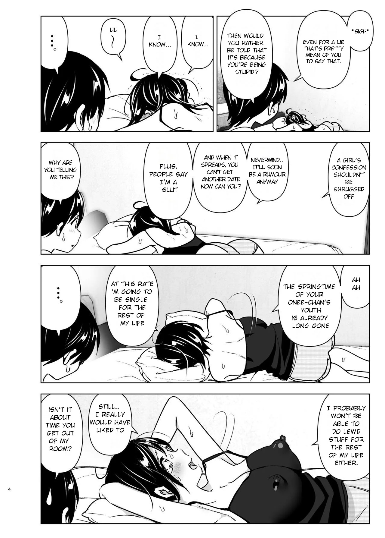 Older Sister And Complaint Listening Younger Brother Porn Comics english 03