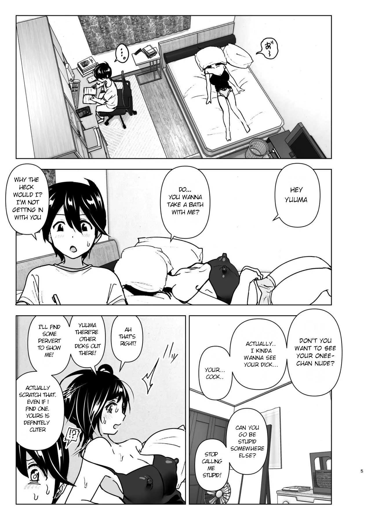 Older Sister And Complaint Listening Younger Brother Porn Comics english 04