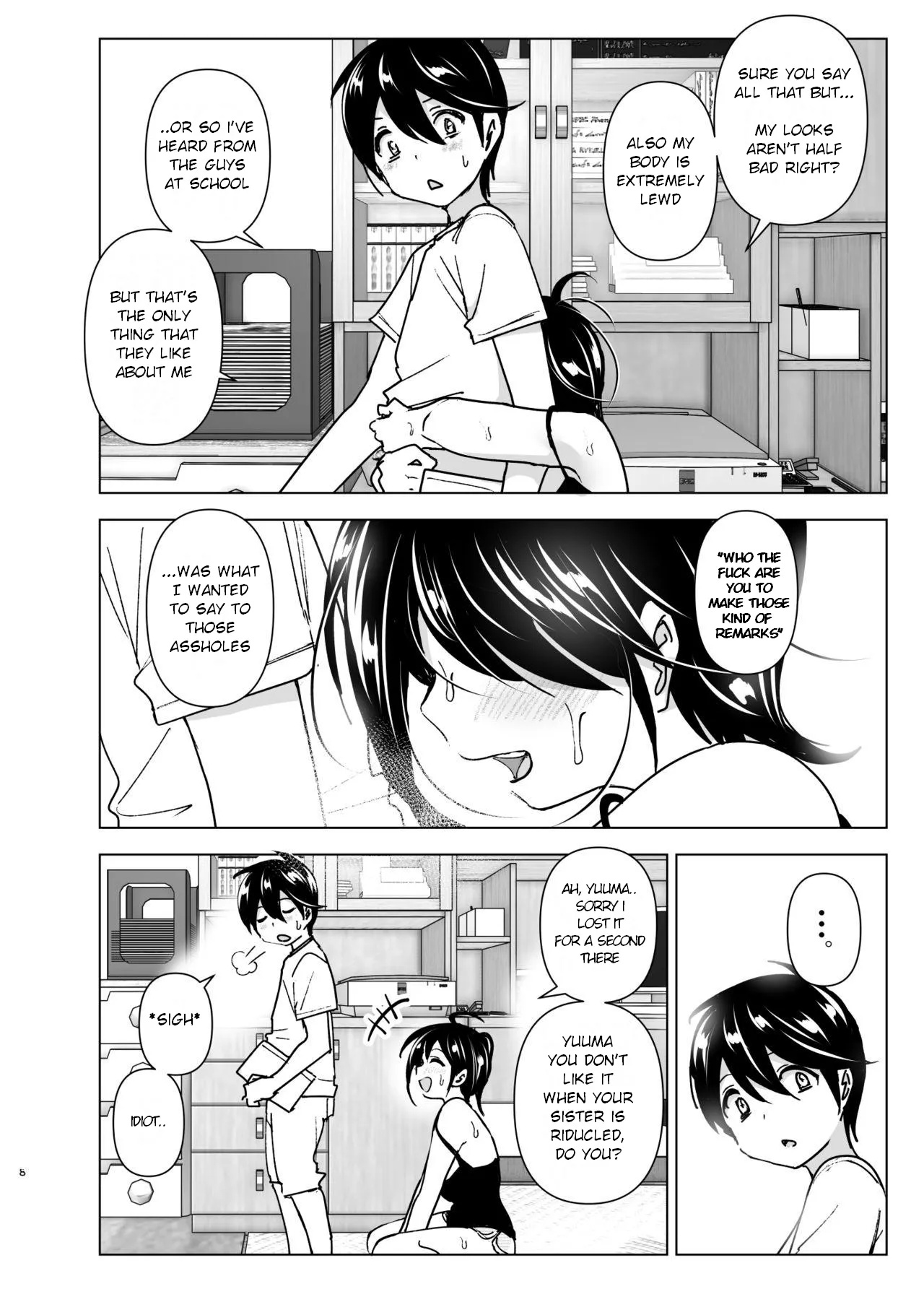 Older Sister And Complaint Listening Younger Brother Porn Comics english 07