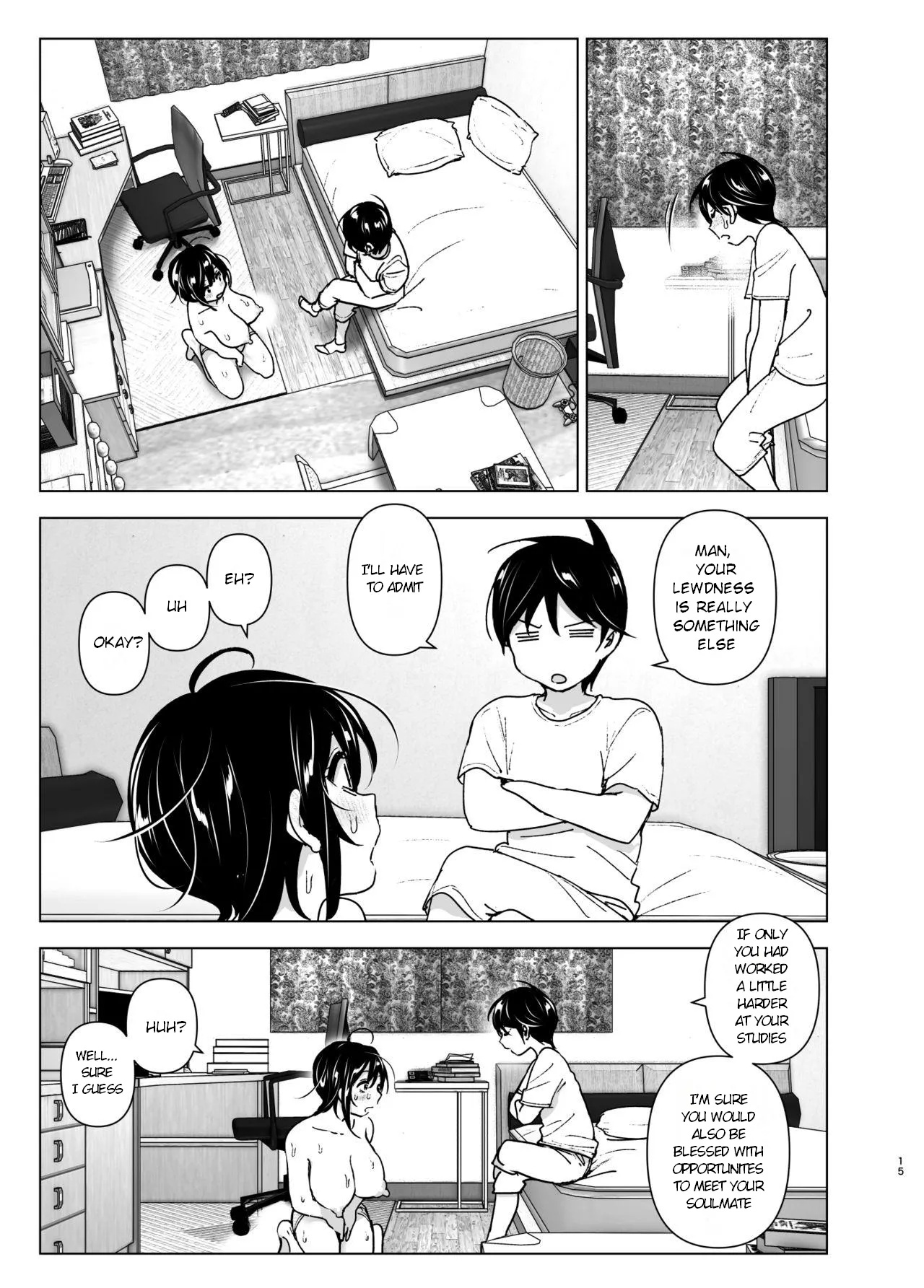 Older Sister And Complaint Listening Younger Brother Porn Comics english 14