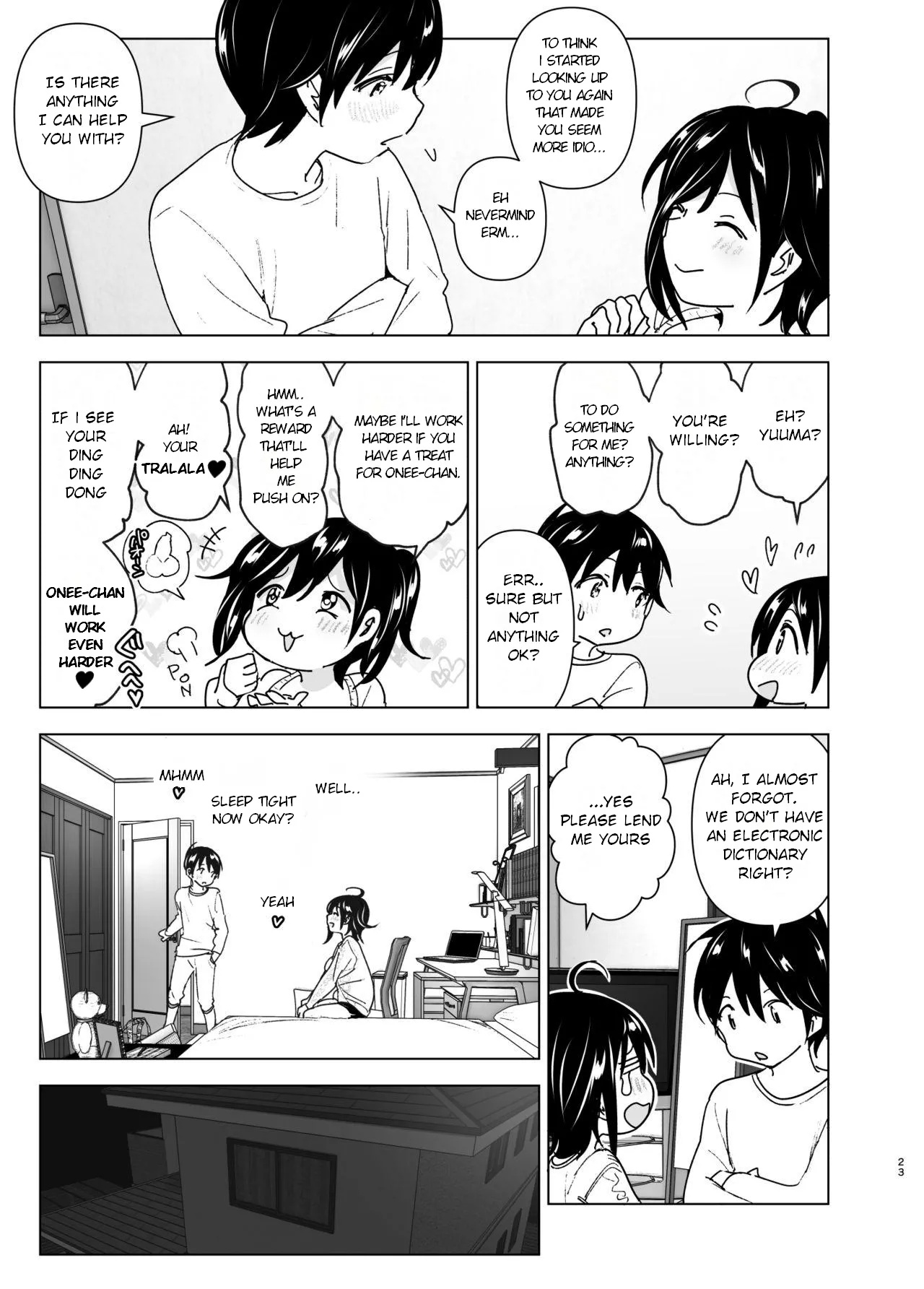 Older Sister And Complaint Listening Younger Brother Porn Comics english 22