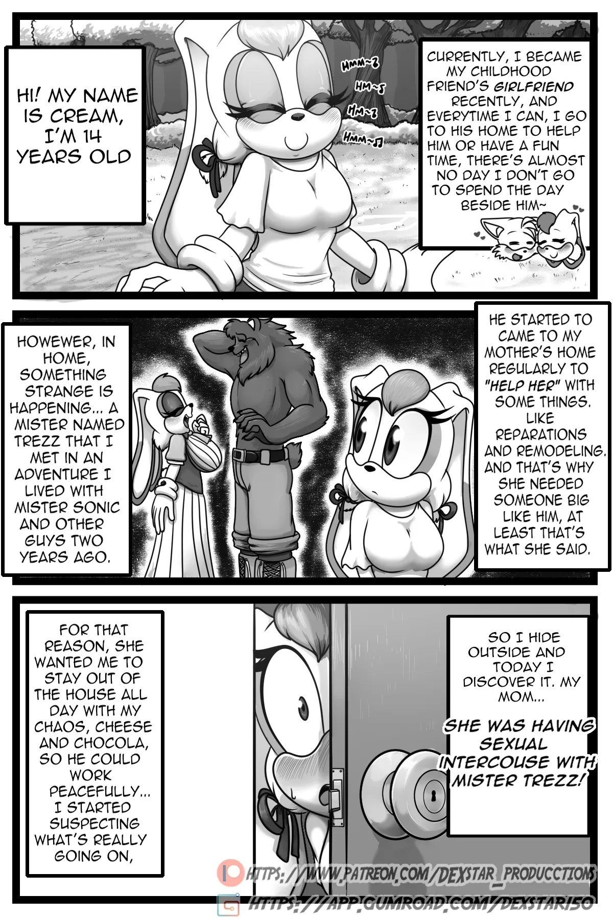 PLEASE FUCK ME: Tail x Cream Porn Comics english 02