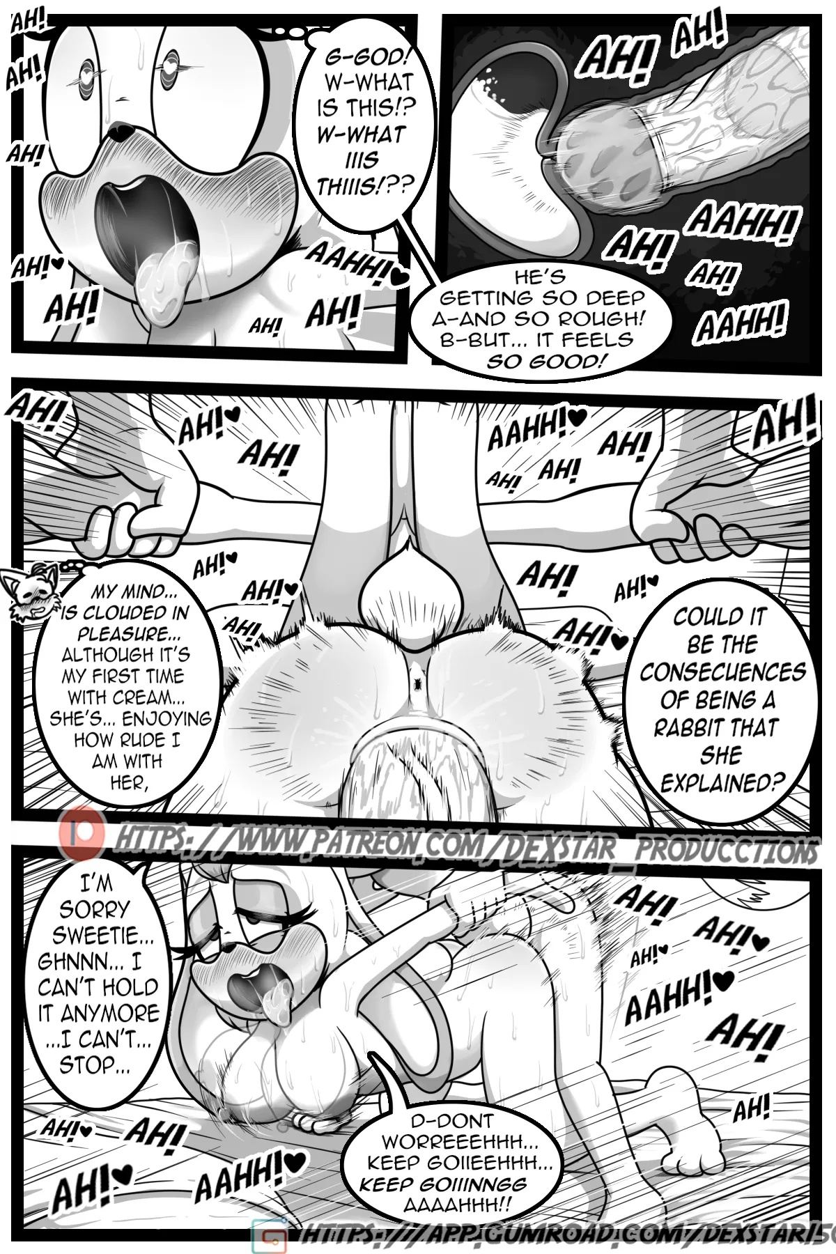 PLEASE FUCK ME: Tail x Cream Porn Comics english 18