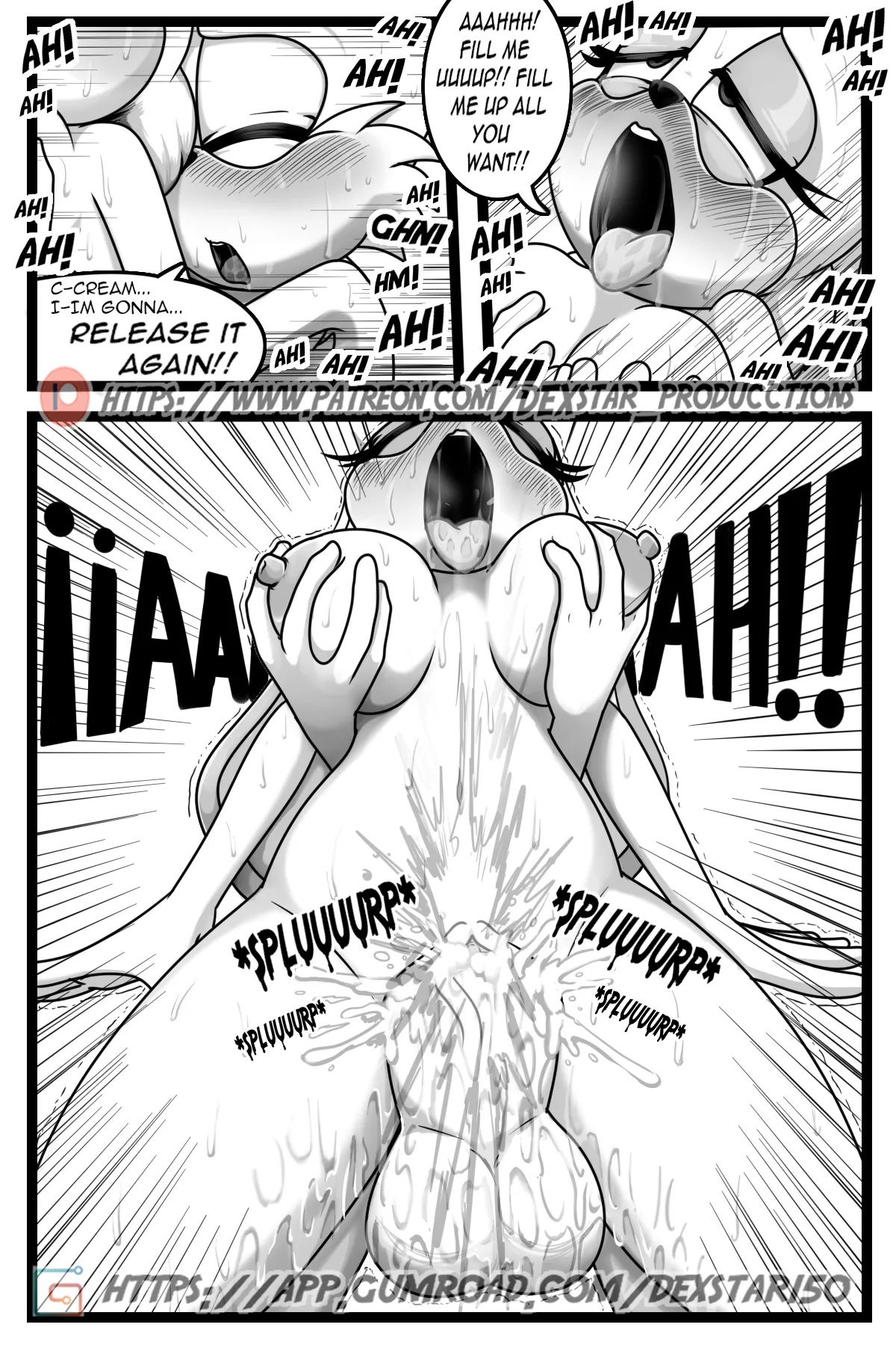 PLEASE FUCK ME: Tail x Cream Porn Comics english 20