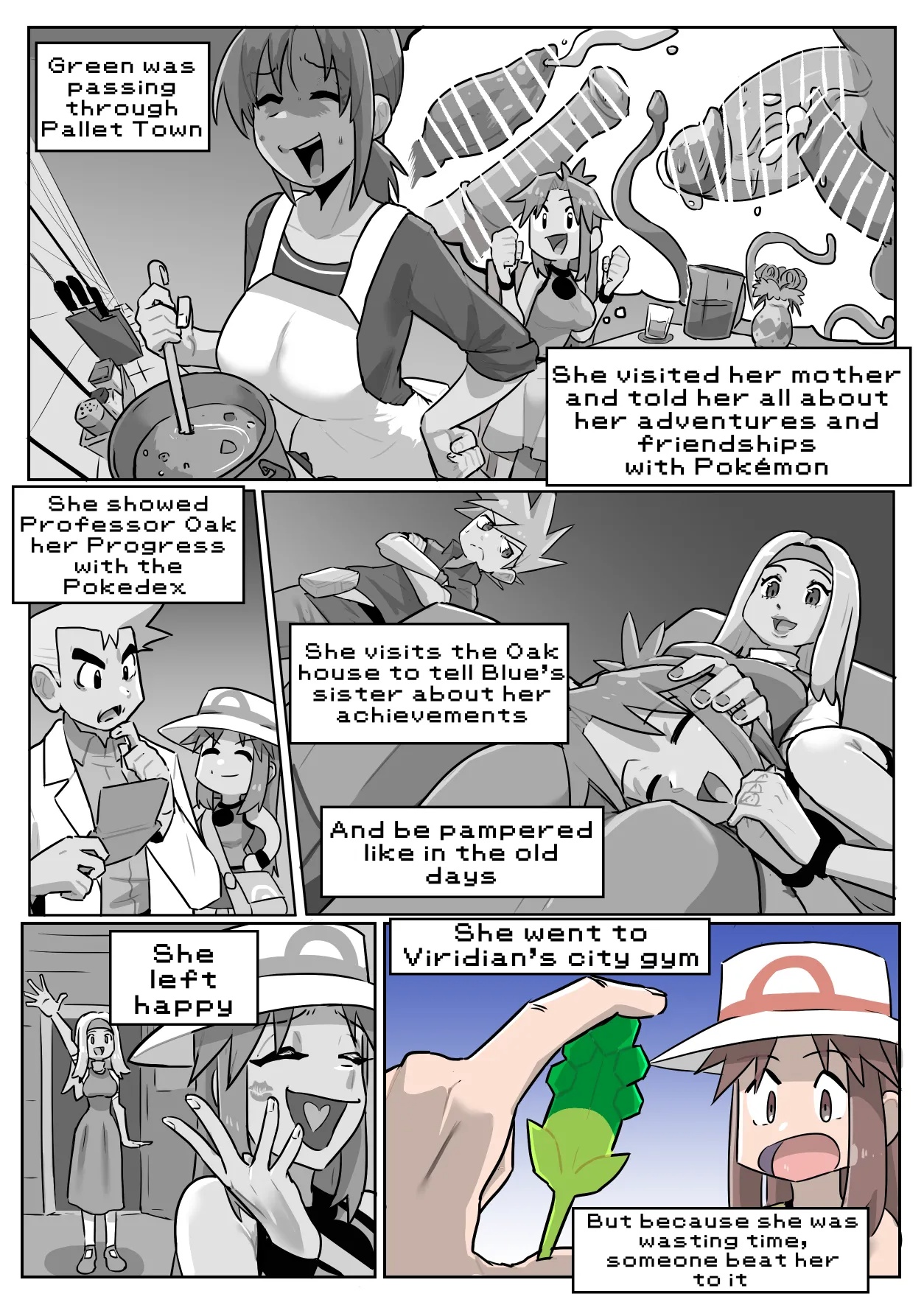 Pokemon Leafy Green Porn Comics english 101
