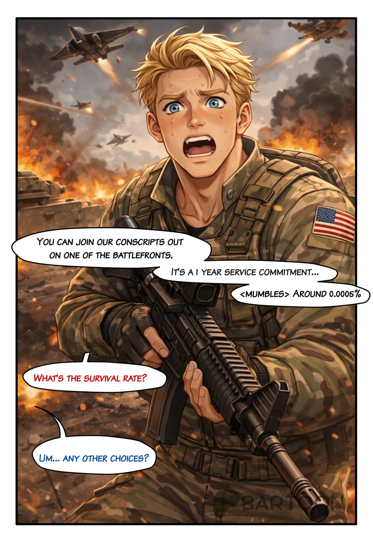 Recurve Part 3: Drafted Porn Comics english 25