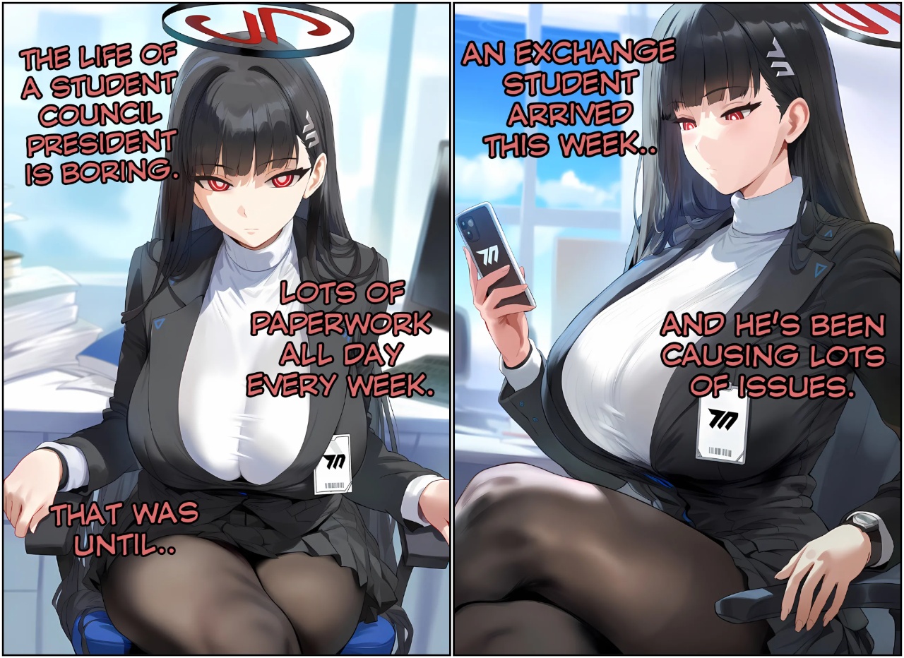 Rio And The Exchange Student Porn Comics english 02