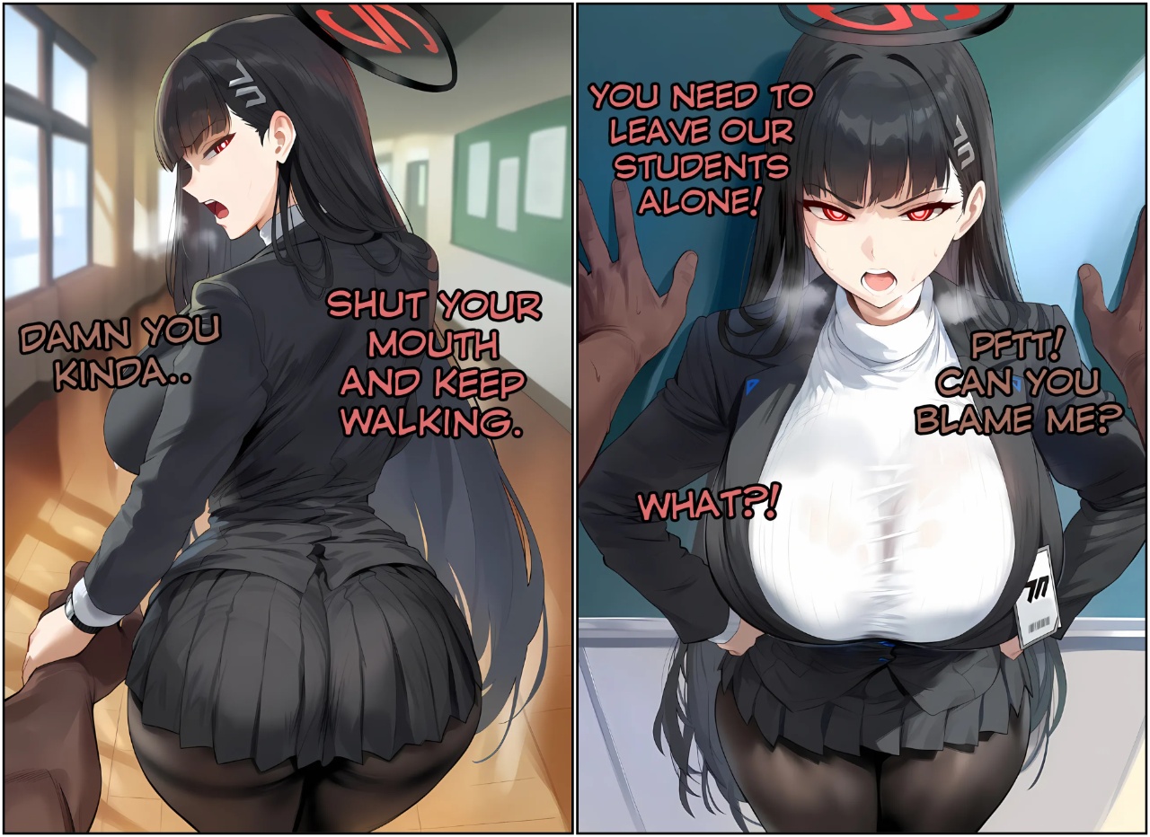 Rio And The Exchange Student Porn Comics english 04