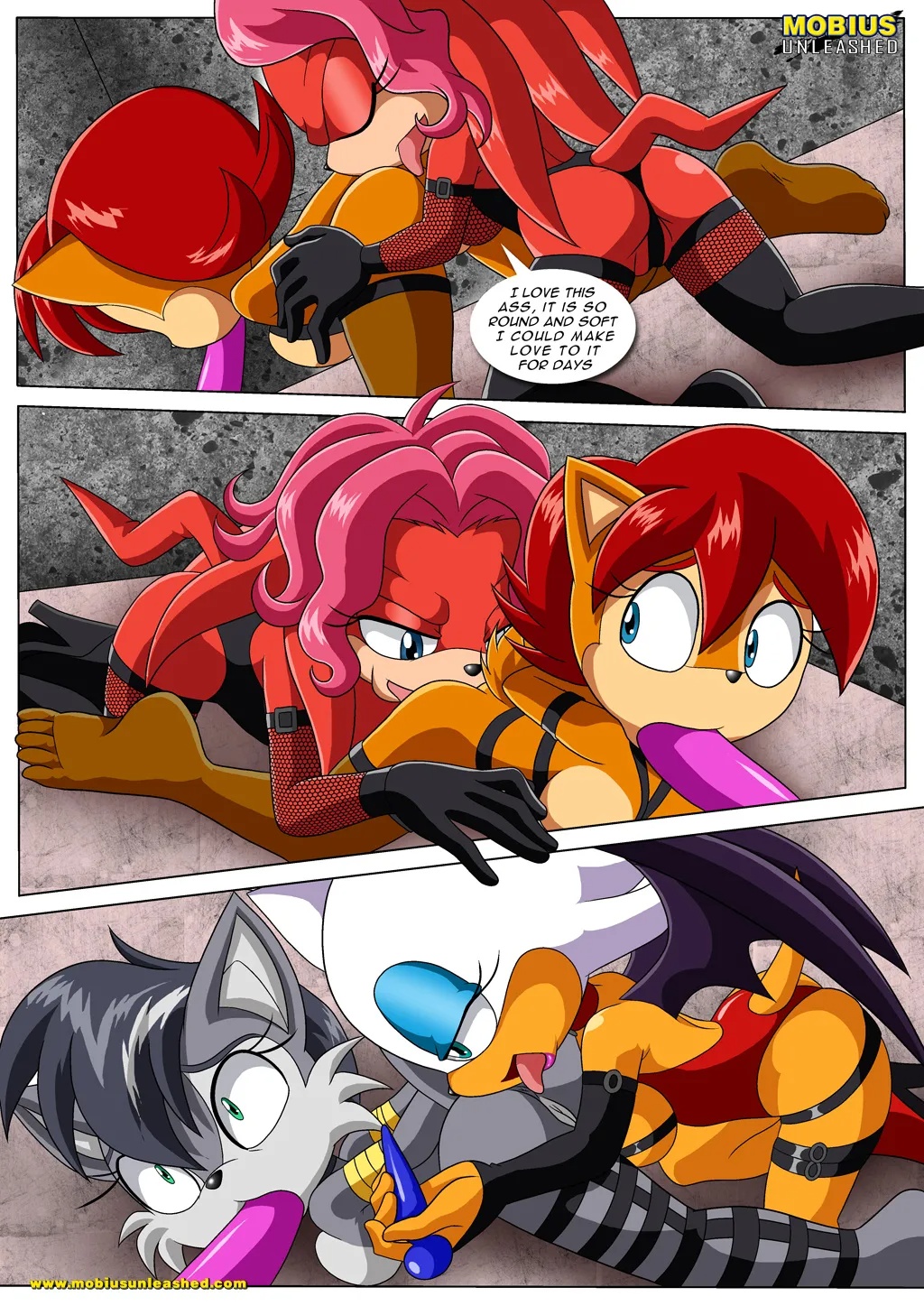 Rouge's Toys Porn Comics english 42