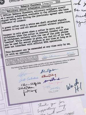 S.T.A.R.S. Office Party Porn Comics english 19