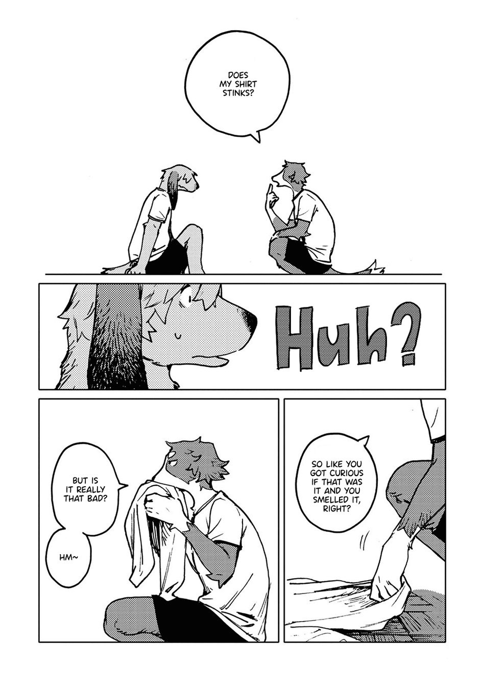 Smell By NAGABE Porn Comics english 08