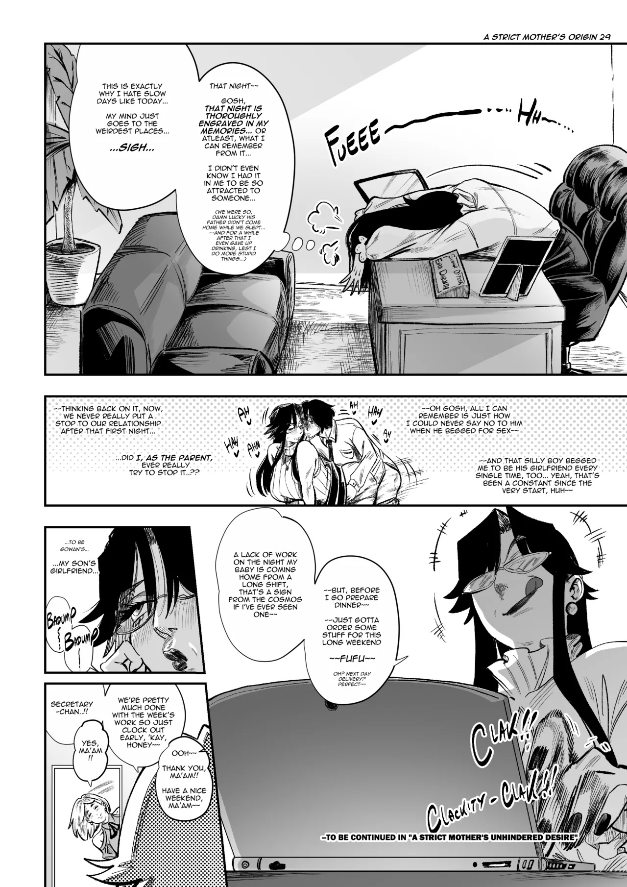 Strict Mother's Origin Porn Comics english 33