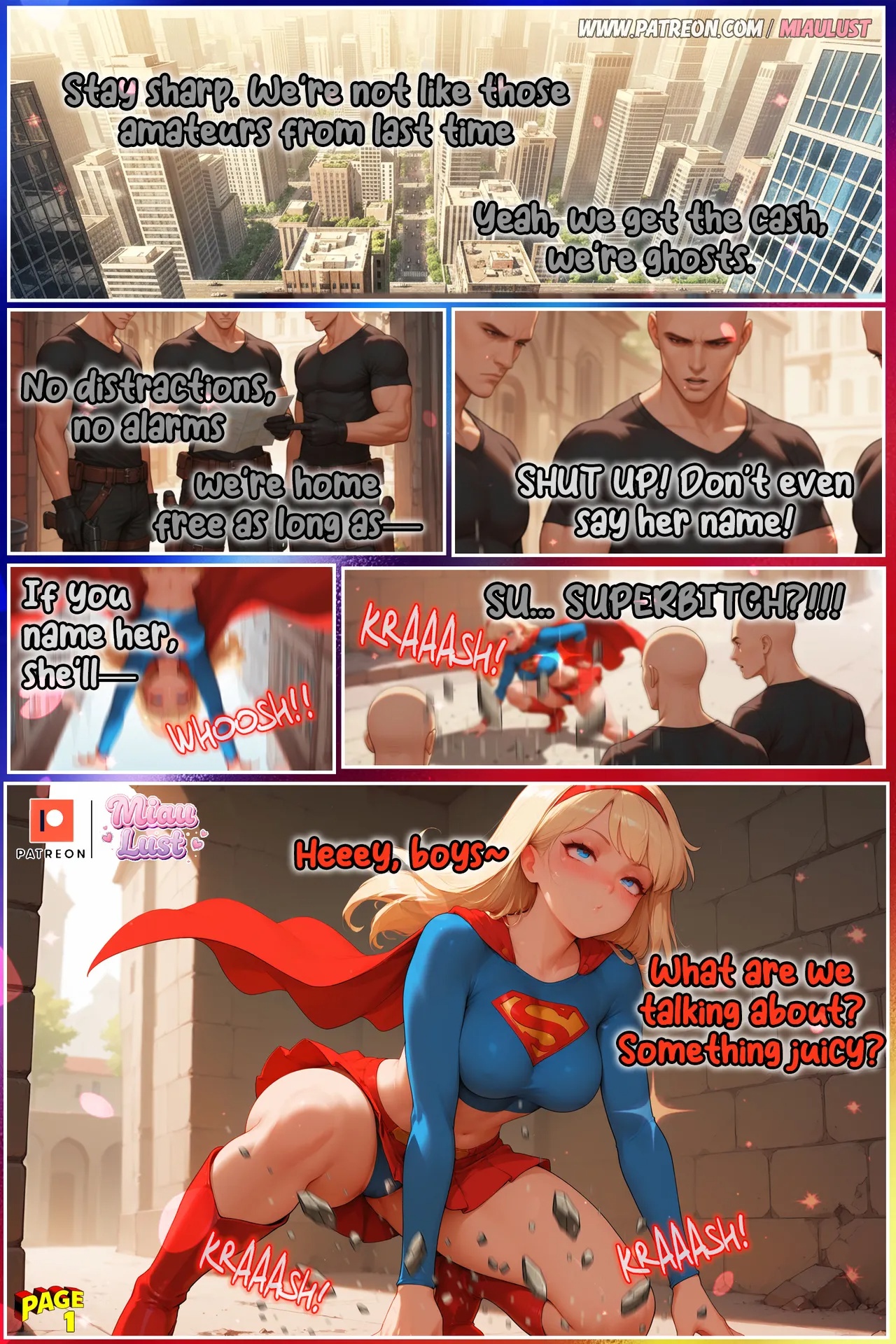 SuperBitch By MiauLust Part 2 Porn Comics english 03