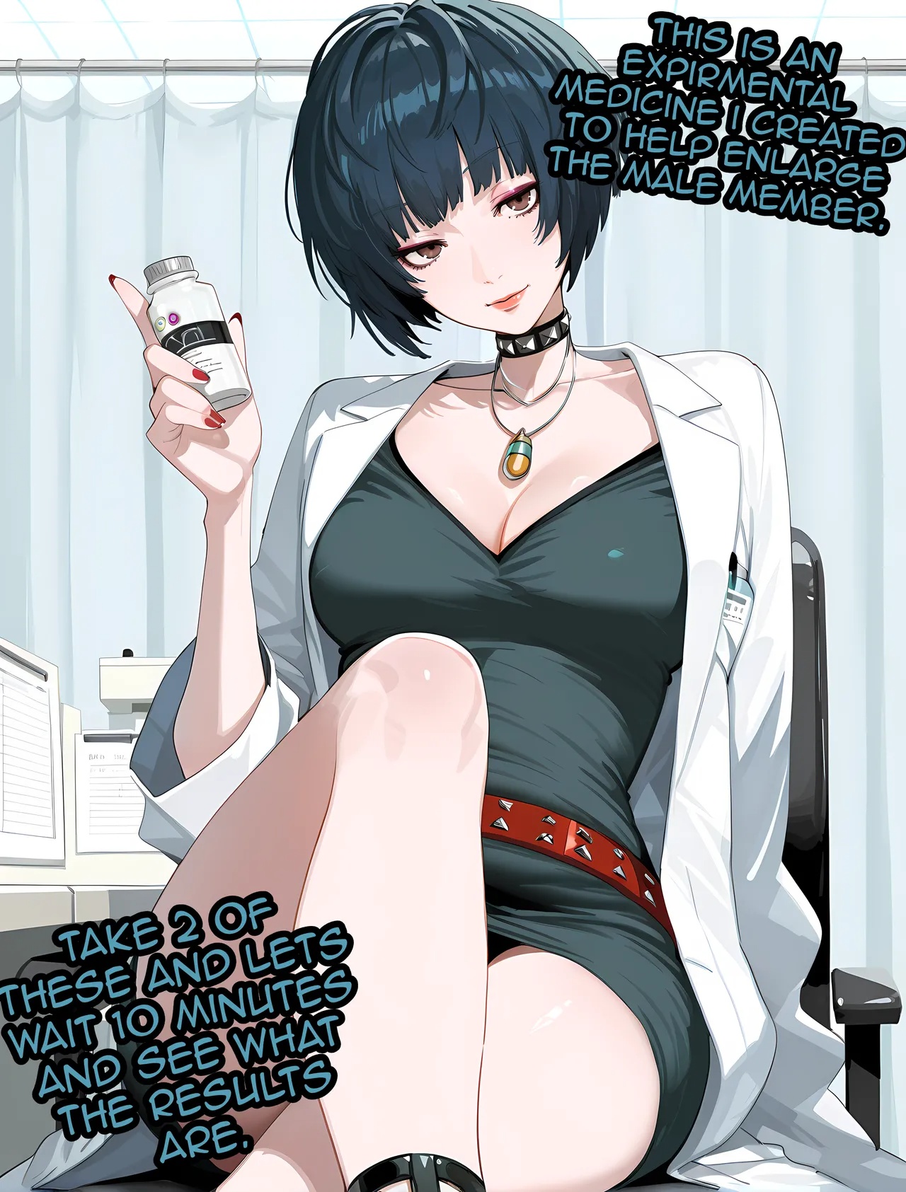 Tae Takemi Tries Out Her New Experimental Medication Porn Comics english 02