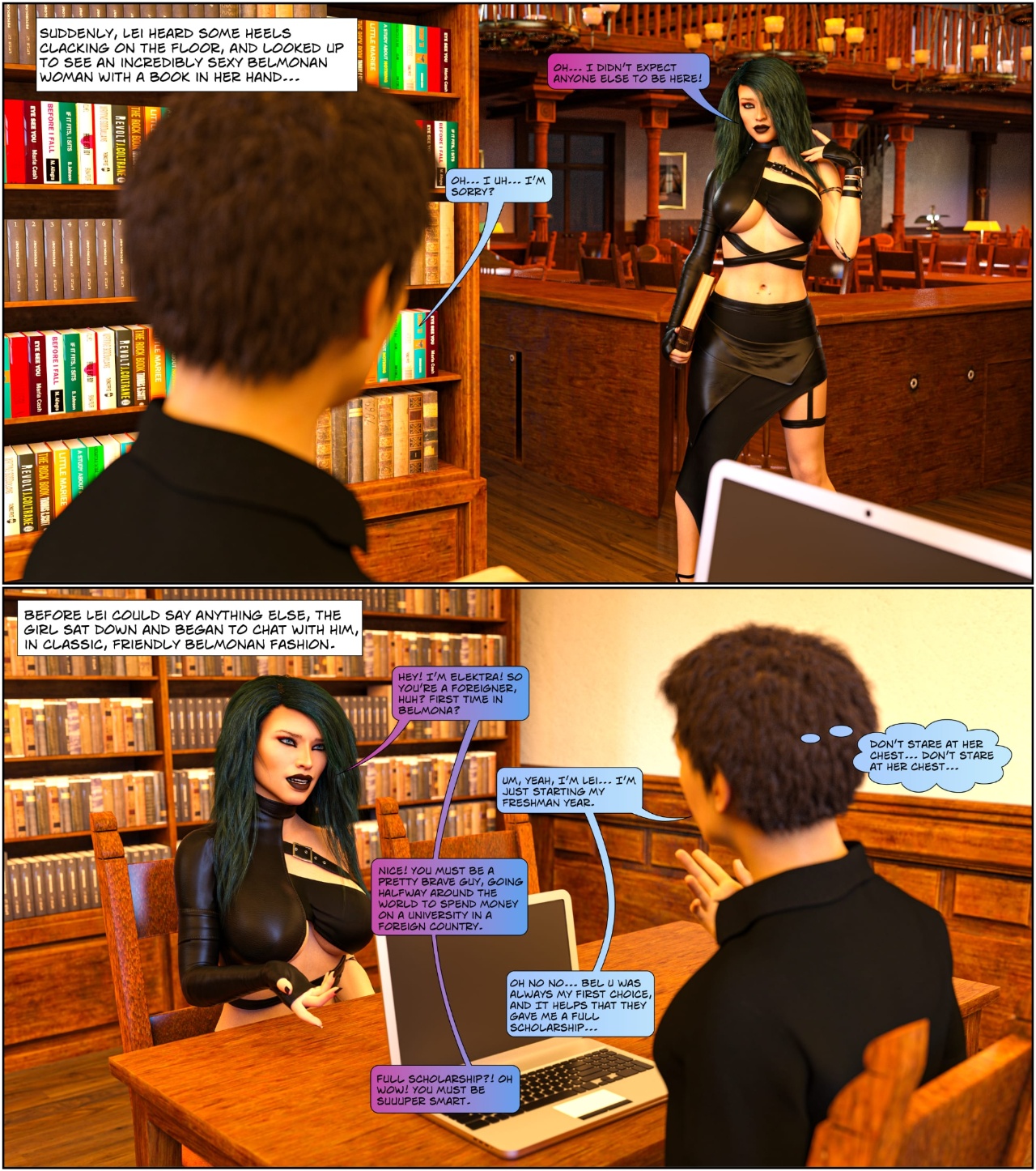 Tales From Belmona Part 6 Porn Comics english 03