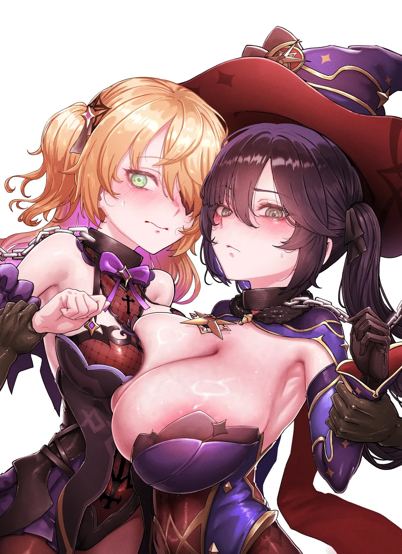 Teyvat Gravure Part 10: Mona & Fischl GOBLIN Impact Porn Comics english 19