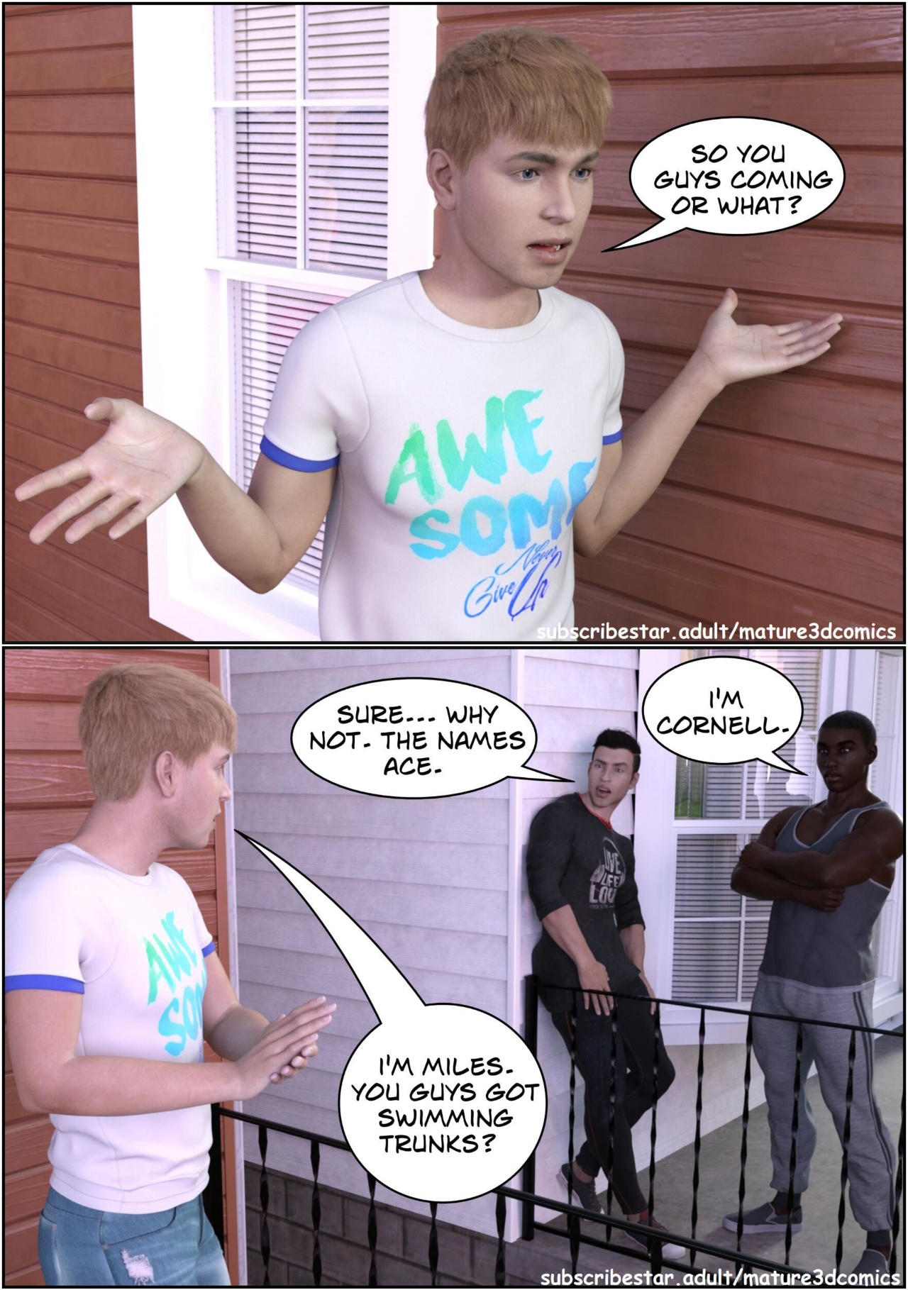 The MILF Next Door By Mature3DComics Porn Comics english 04