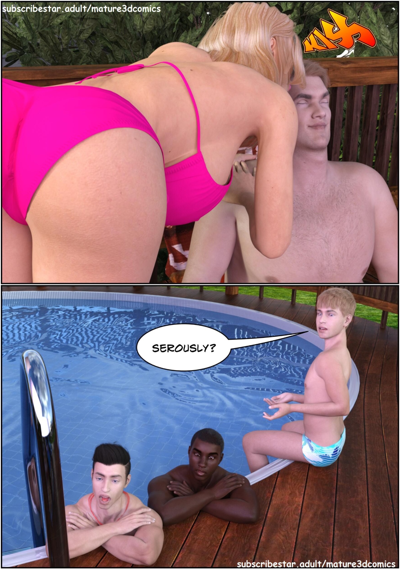 The MILF Next Door By Mature3DComics Porn Comics english 09