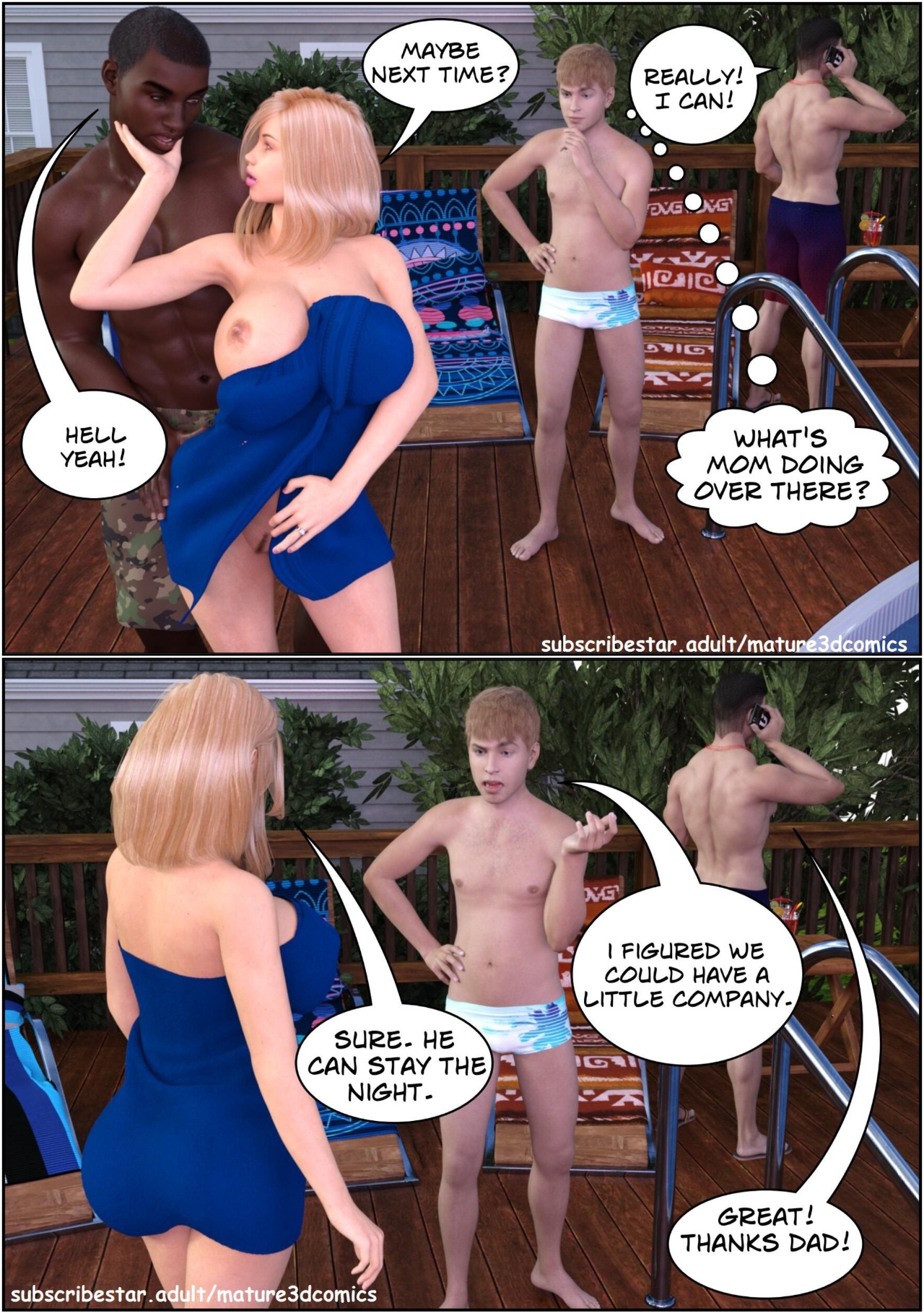 The MILF Next Door By Mature3DComics Porn Comics english 15