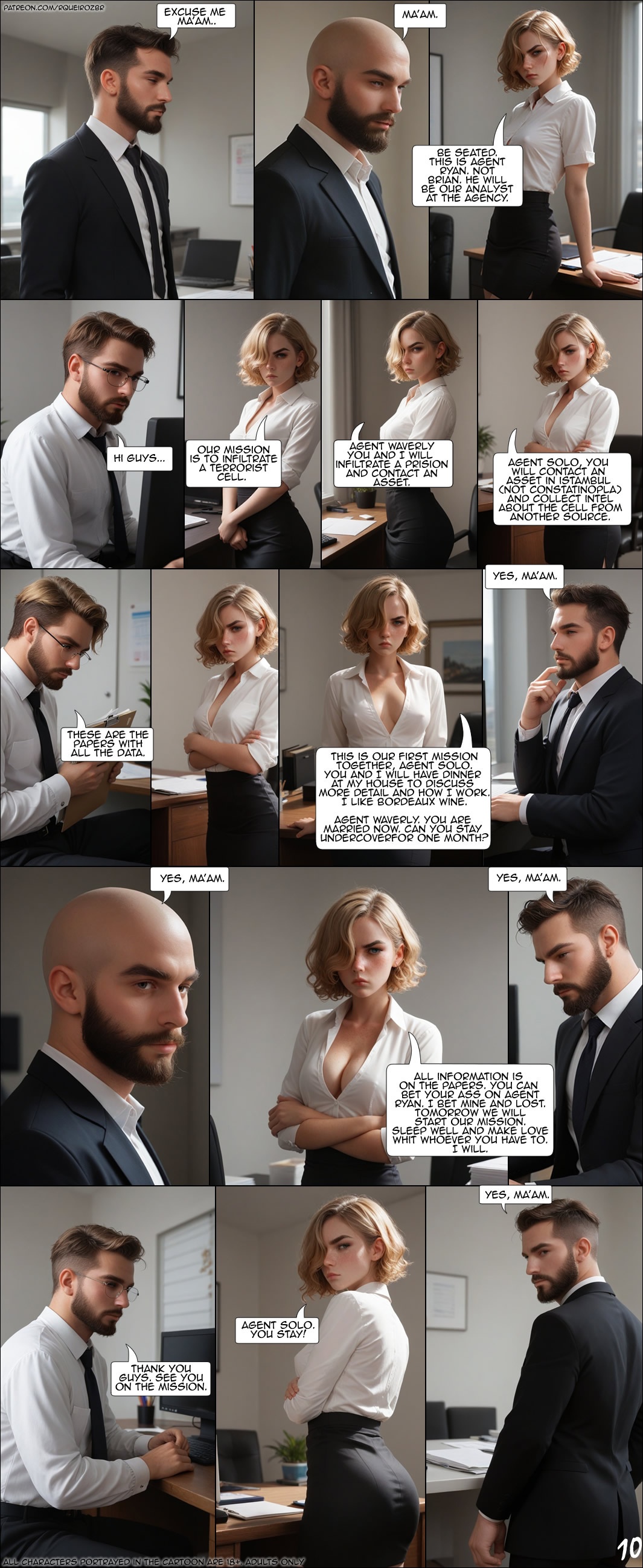 The Secret Agency Porn Comics english 11
