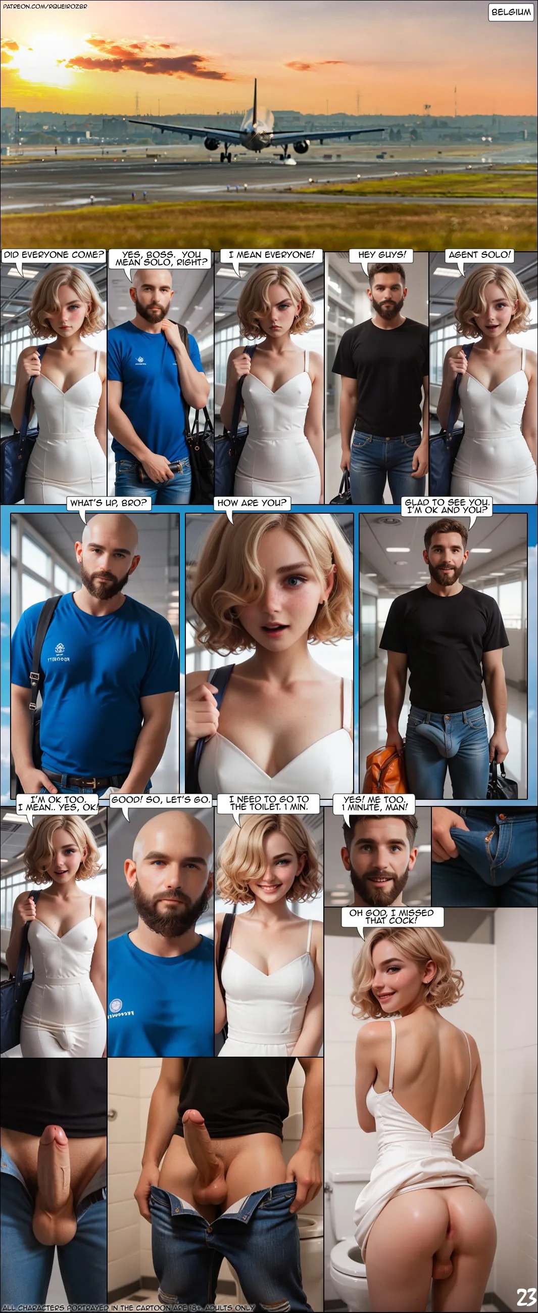 The Secret Agency Porn Comics english 24