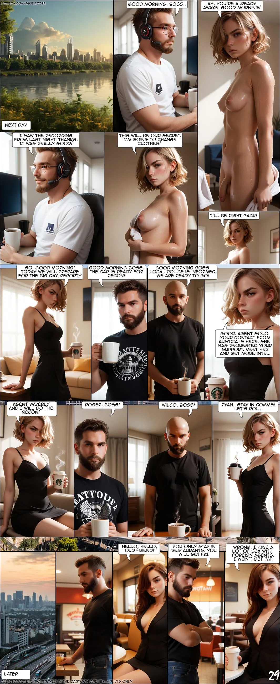 The Secret Agency Porn Comics english 30