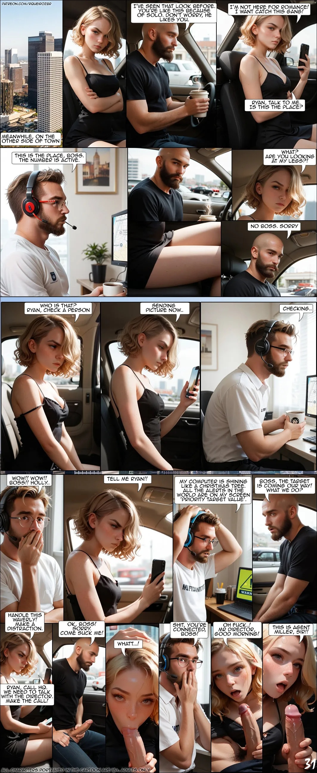 The Secret Agency Porn Comics english 32