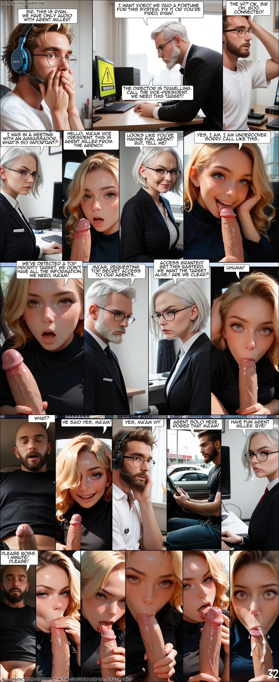 The Secret Agency Porn Comics english 33