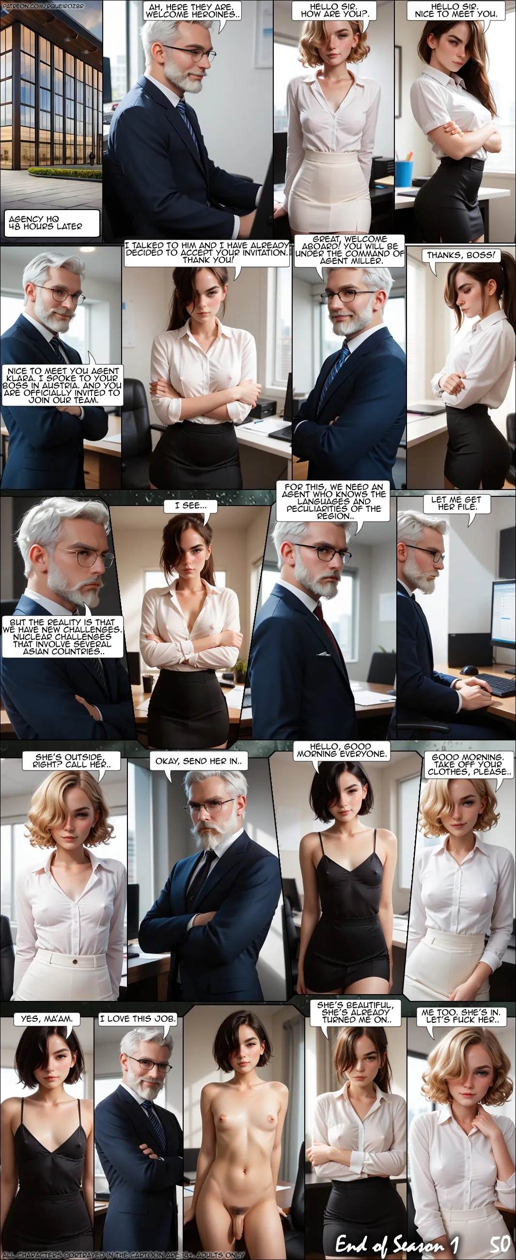 The Secret Agency Porn Comics english 52