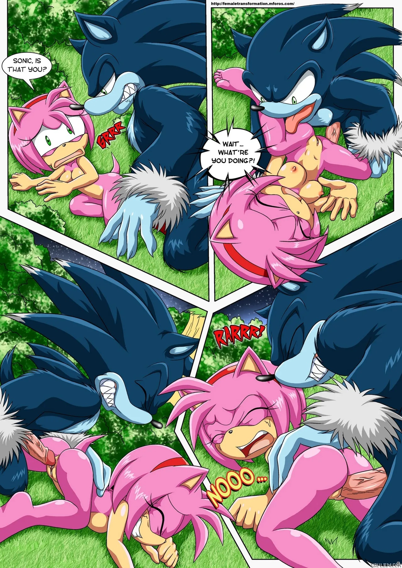 The Werehog By Mobius Unleashed Porn Comics english 06