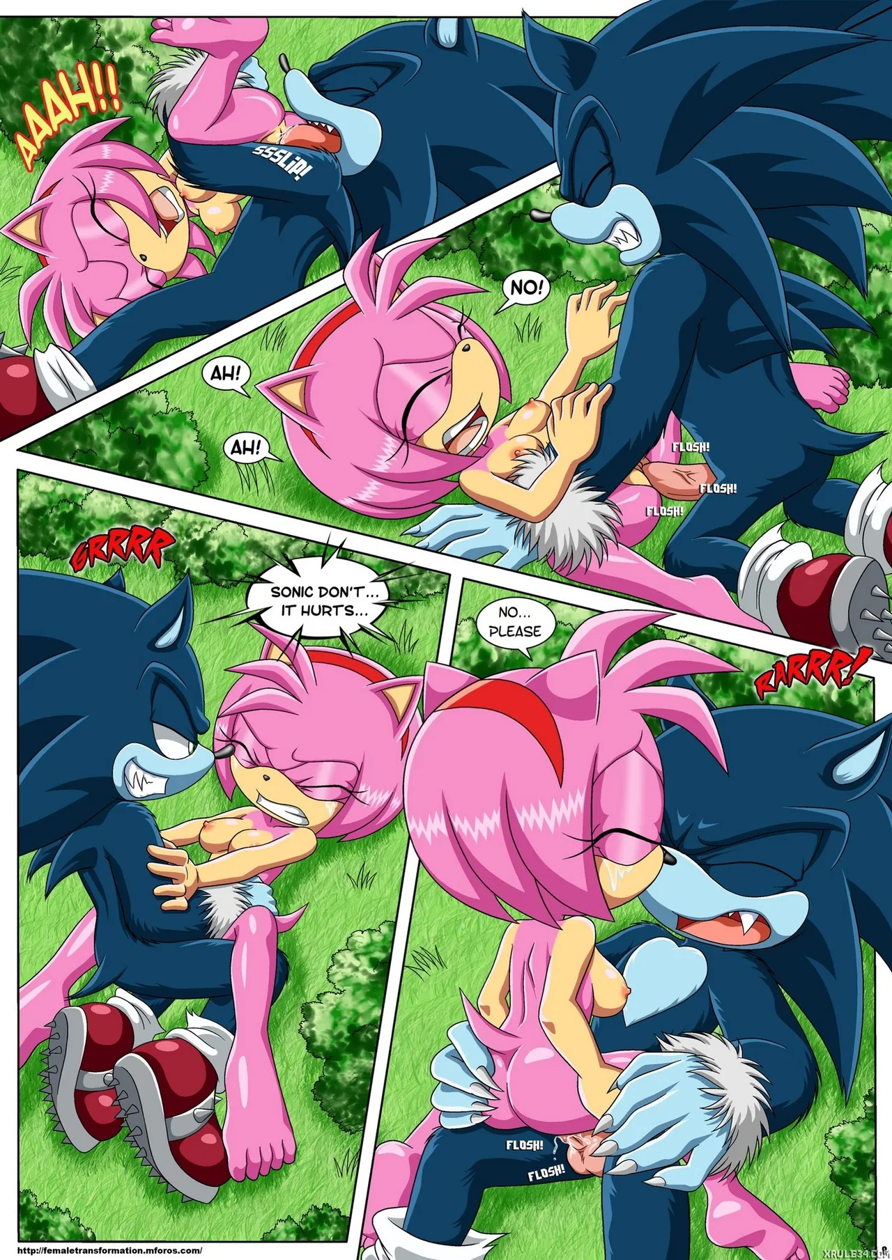 The Werehog By Mobius Unleashed Porn Comics english 09