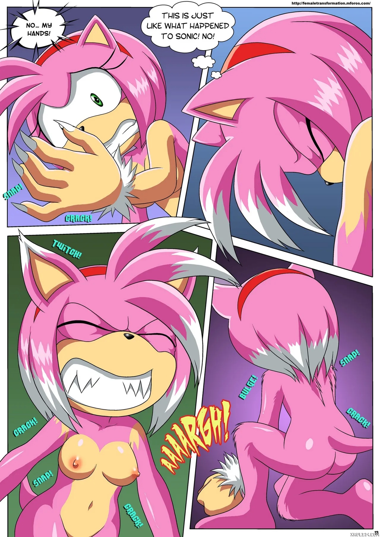 The Werehog By Mobius Unleashed Porn Comics english 14