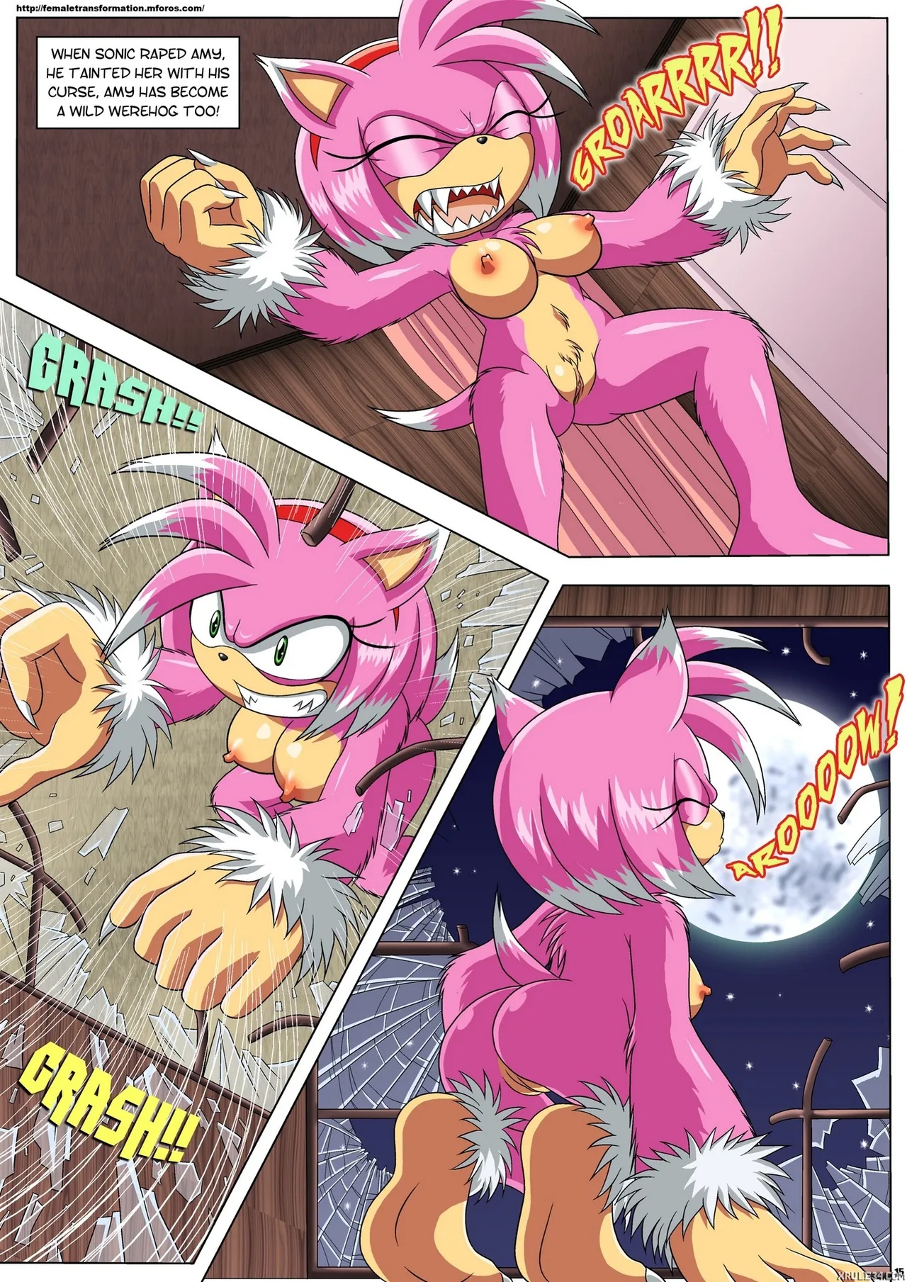 The Werehog By Mobius Unleashed Porn Comics english 16