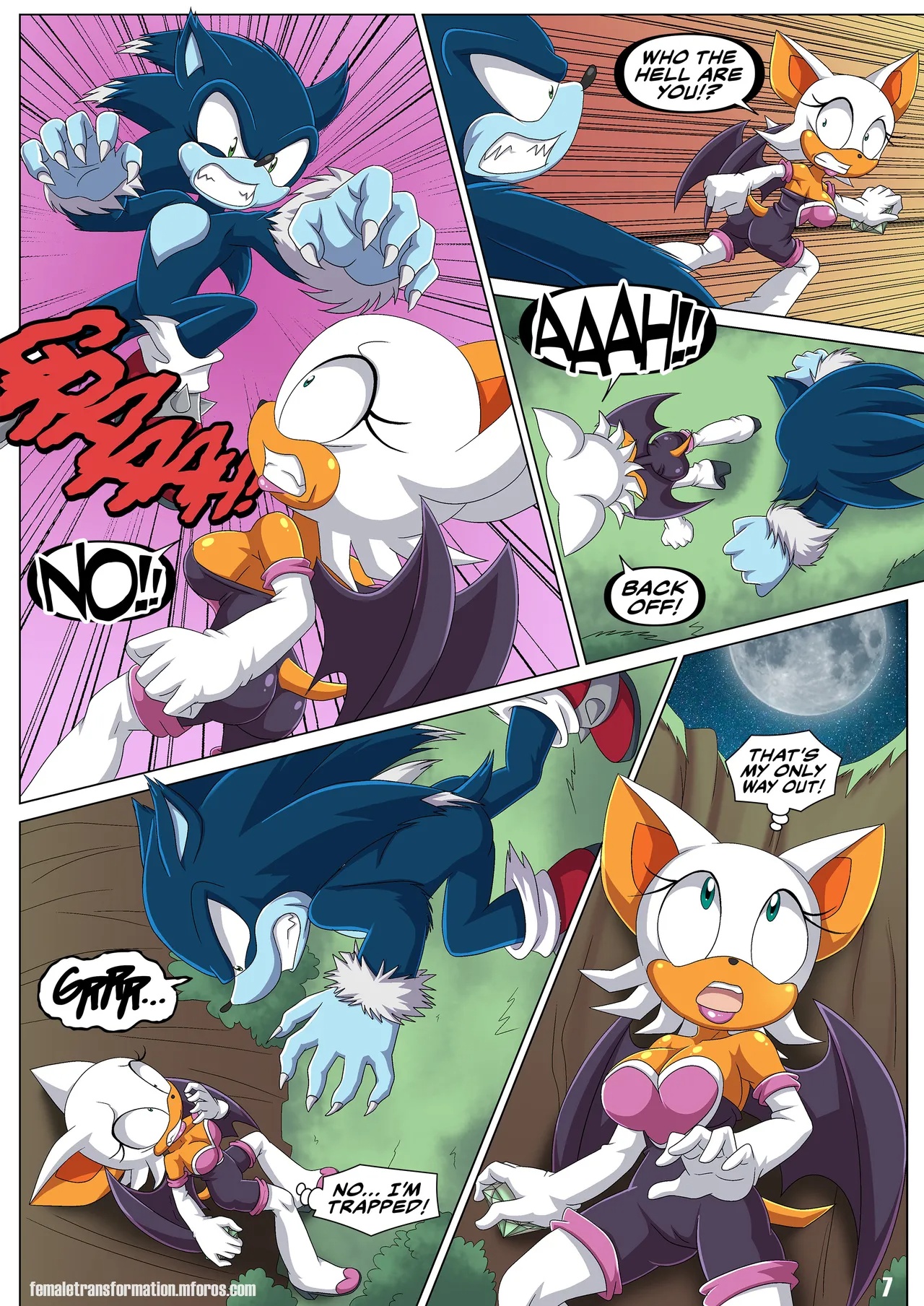 The Werehog By Mobius Unleashed Porn Comics english 23