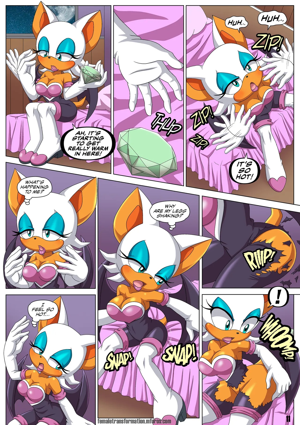 The Werehog By Mobius Unleashed Porn Comics english 27
