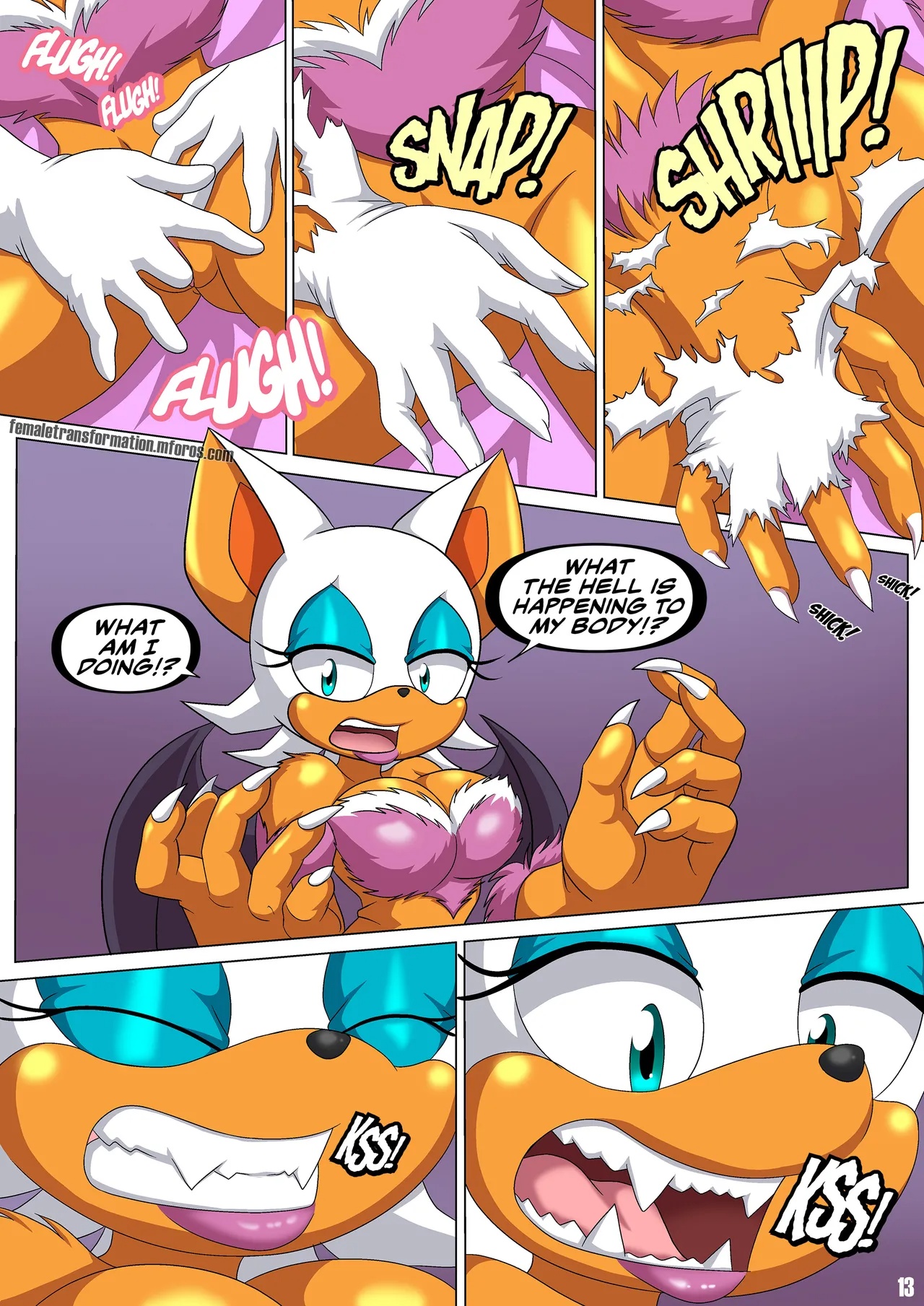 The Werehog By Mobius Unleashed Porn Comics english 29