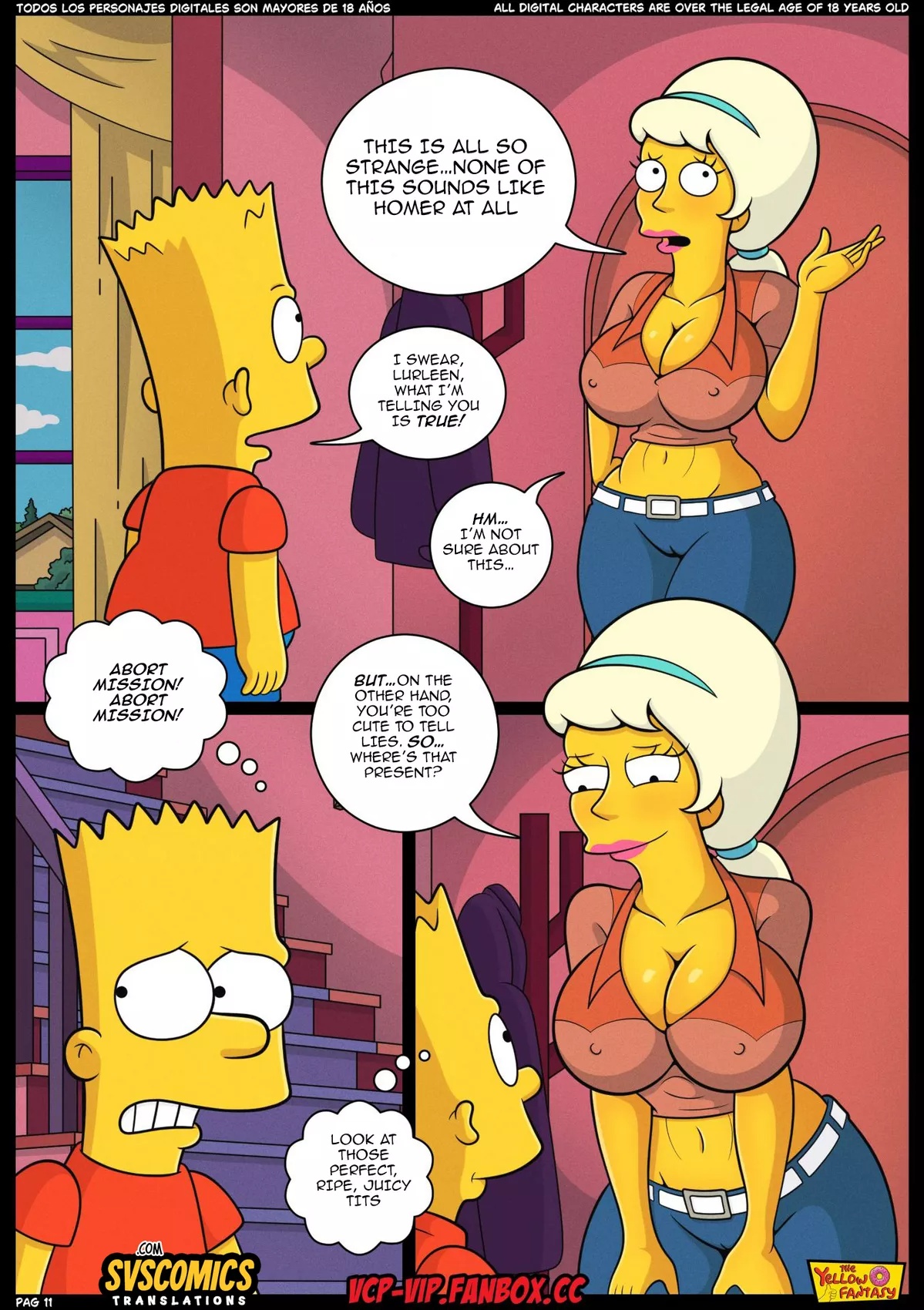 The Yellow Fantasy Part 19: Marge's Revenge Porn Comics english 10