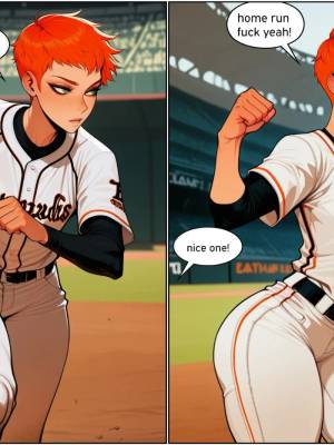 Tomboy Baseball Girl Gets Found Out Porn Comics english 02