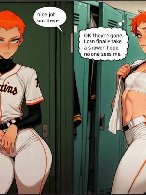 Tomboy Baseball Girl Gets Found Out Porn Comics english 03
