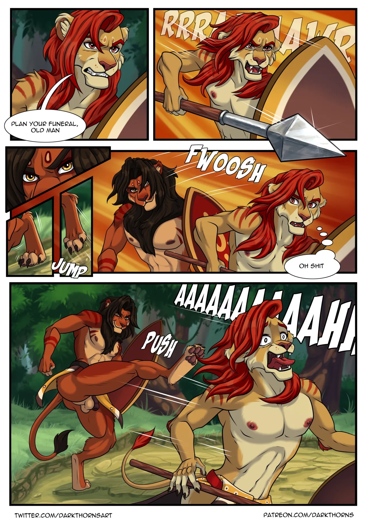 Trapped By DarkThorns Porn Comics english 02