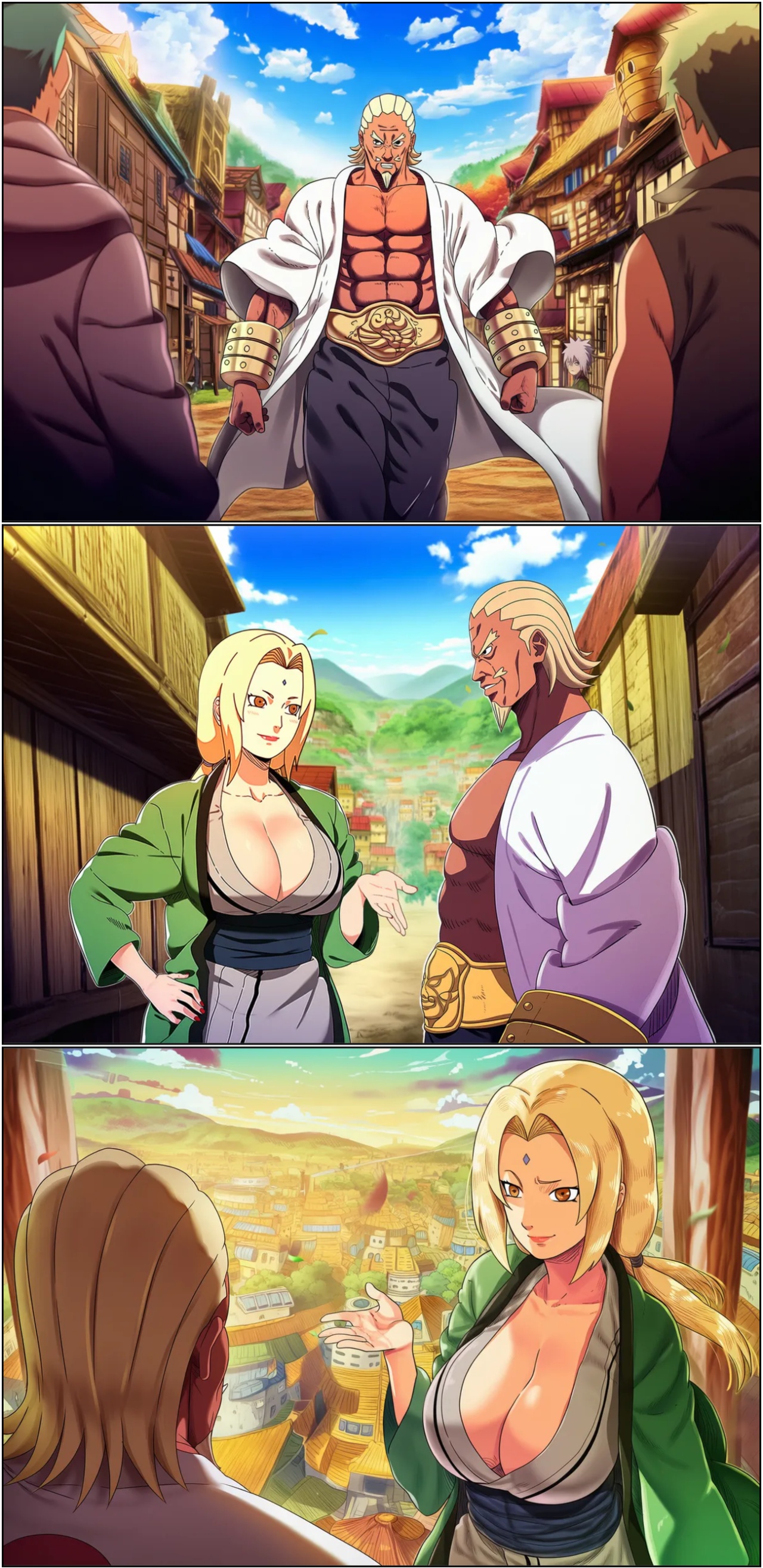 Tsunade Takes The Thunder Cock Porn Comics english 02