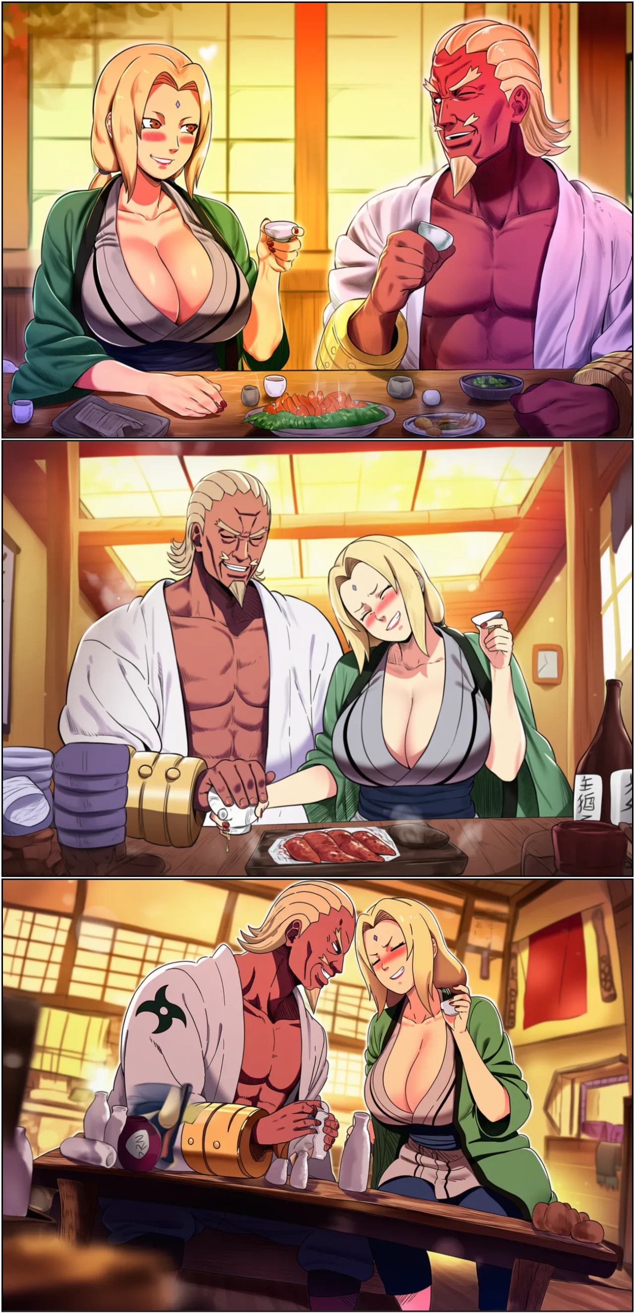 Tsunade Takes The Thunder Cock Porn Comics english 03