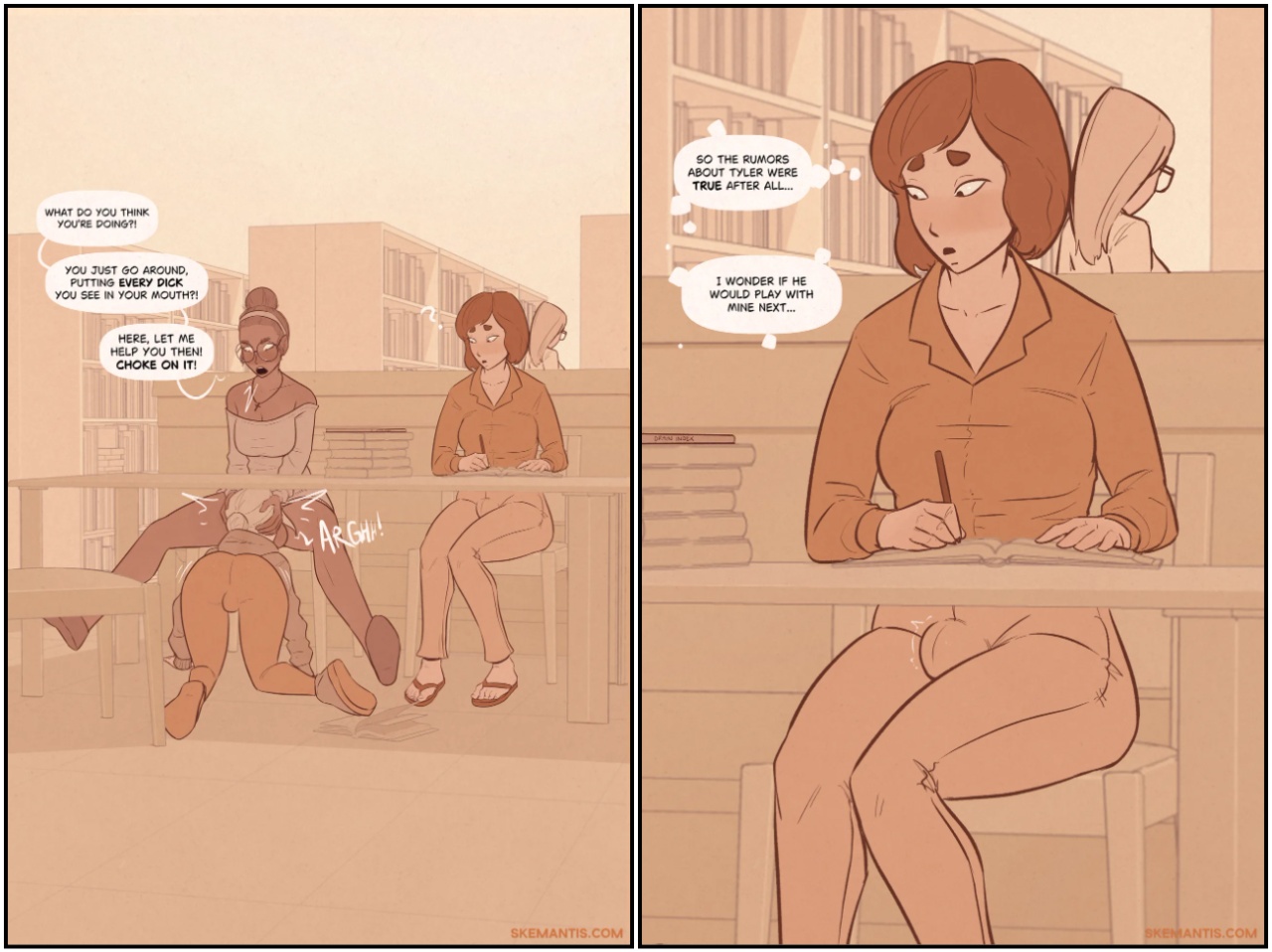 Tyler At The Library Porn Comics english 07