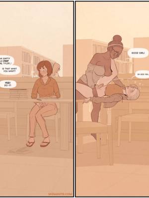 Tyler At The Library Porn Comics english 10