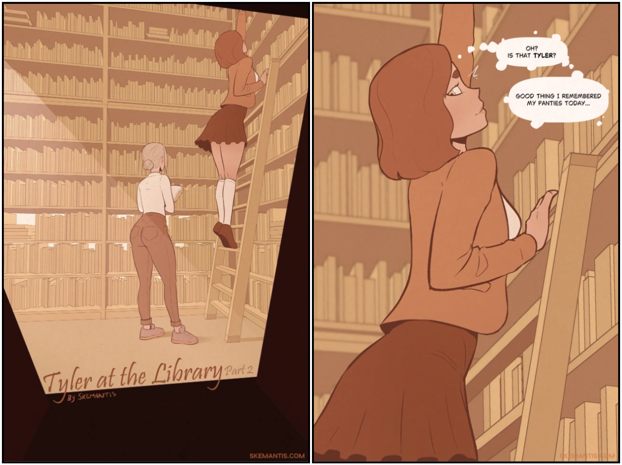 Tyler At The Library Porn Comics english 11