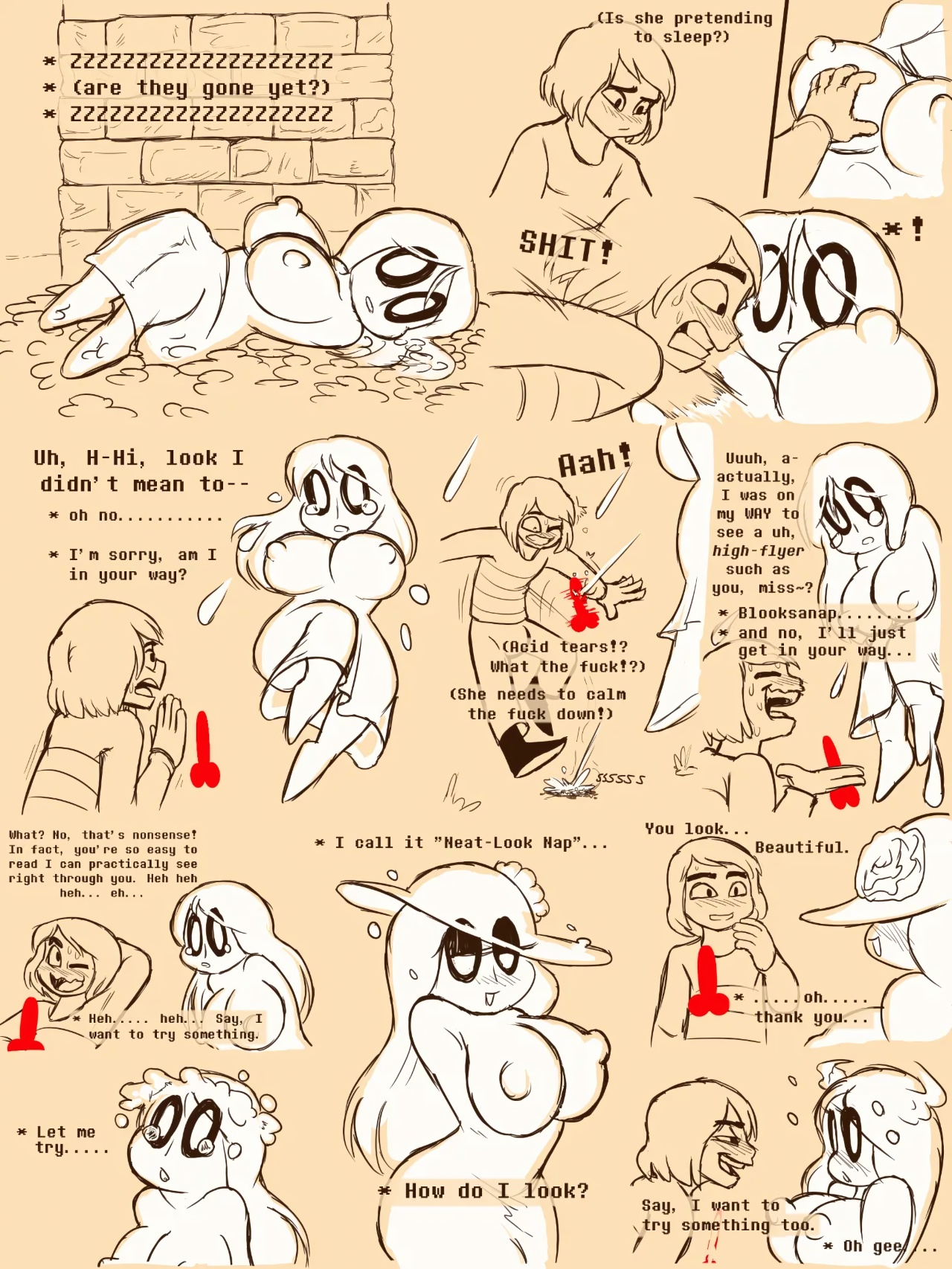 Under(her)tail: Monster-Girl Edition Part 1 Porn Comics english 12