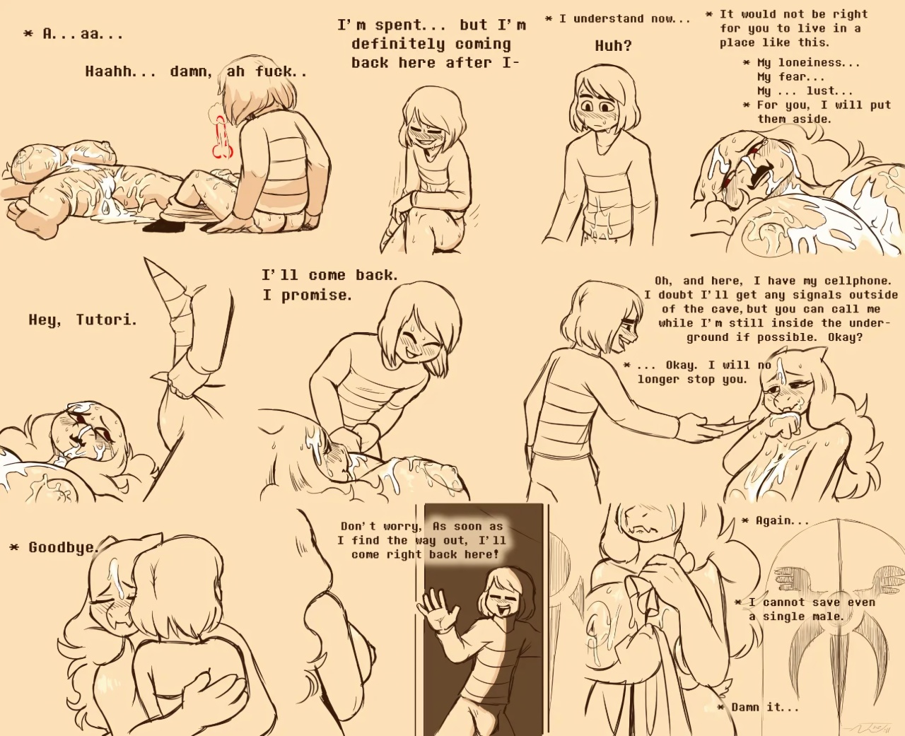 Under(her)tail: Monster-Girl Edition Part 1 Porn Comics english 29