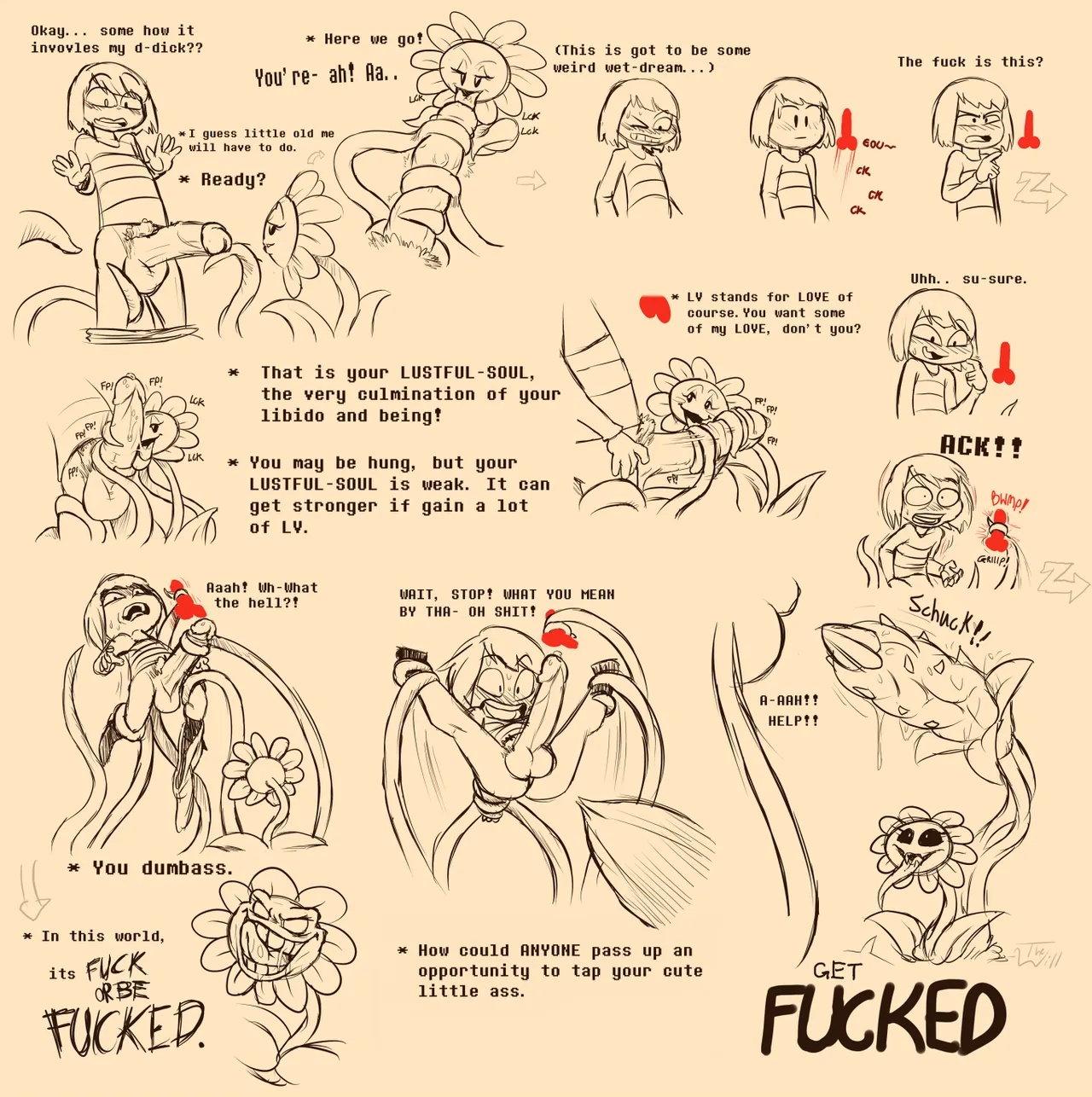 Under(her)tail: Monster-Girl Edition Porn Comics english 06