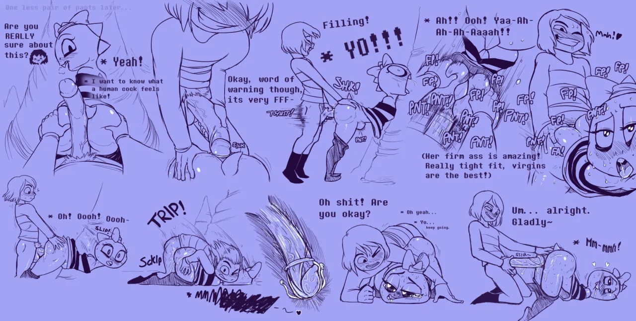 Under(her)tail: Monster-Girl Edition Porn Comics english 100